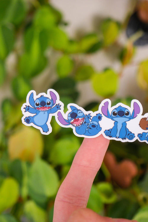 Chaos, Joy, Snack, Repeat Stitch Sticker