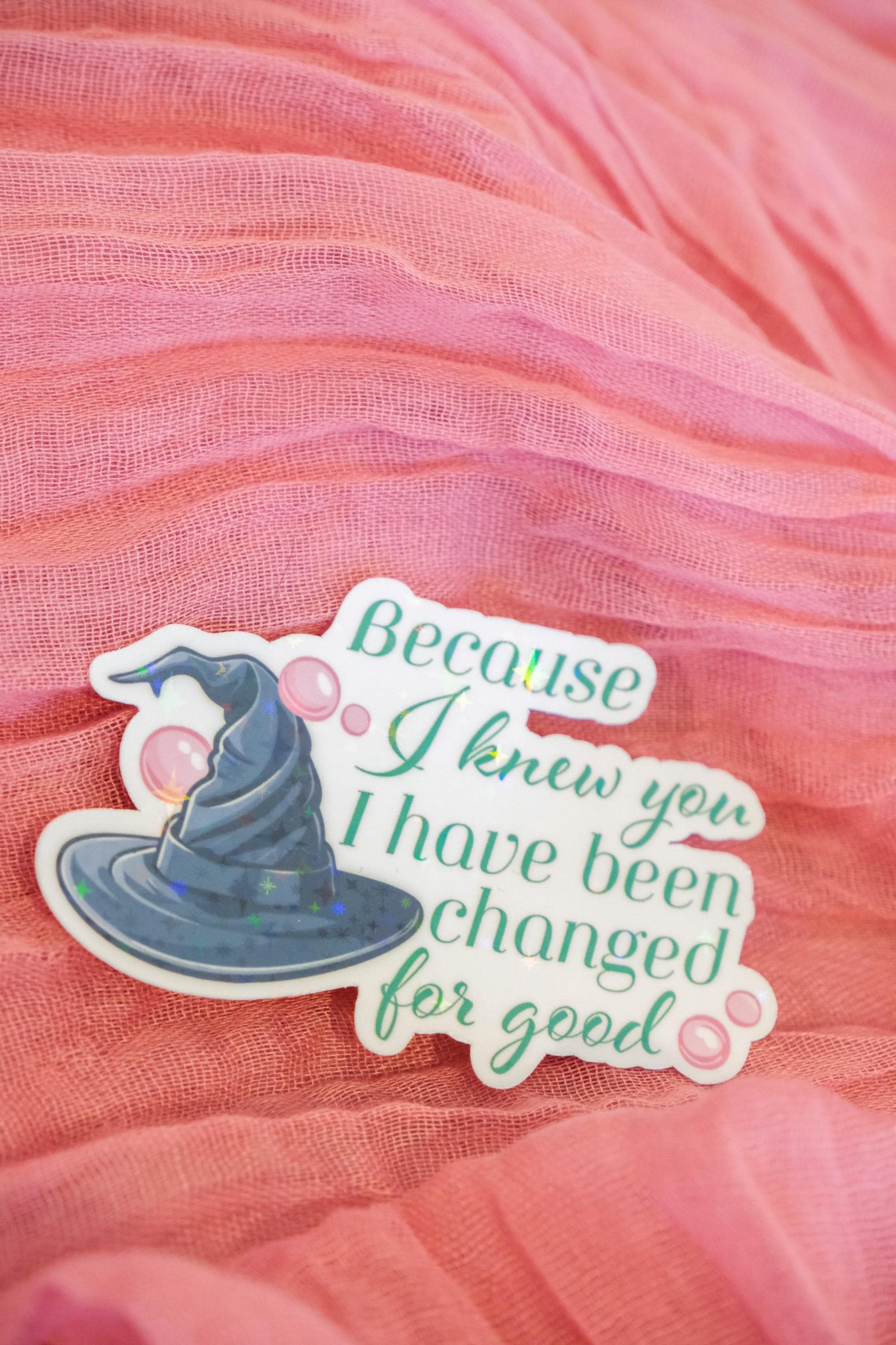 Changed For Good Sticker