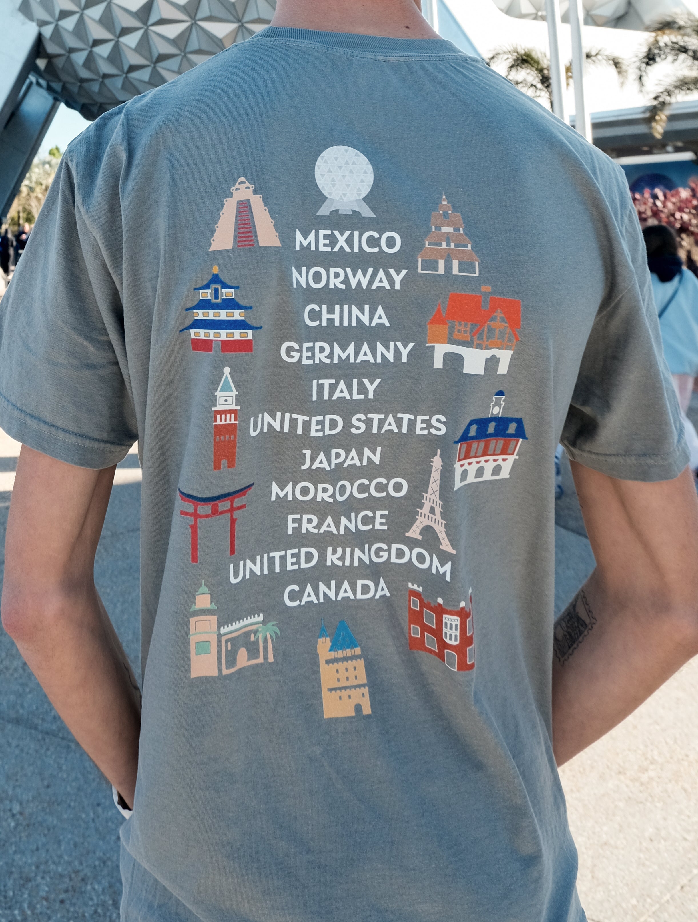 Epcot, World Showcase T-Shirt