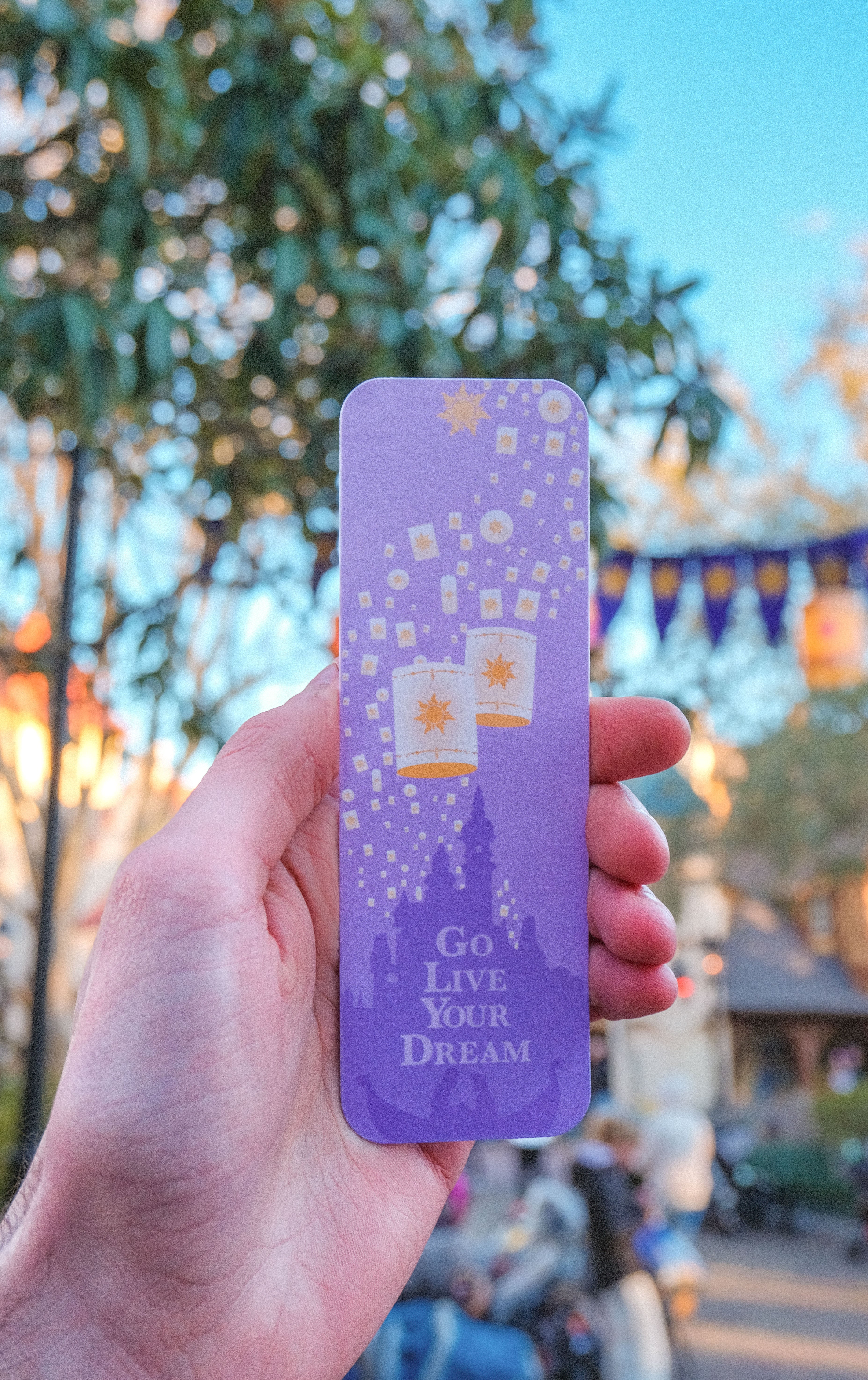 Go Live Your Dream Bookmark