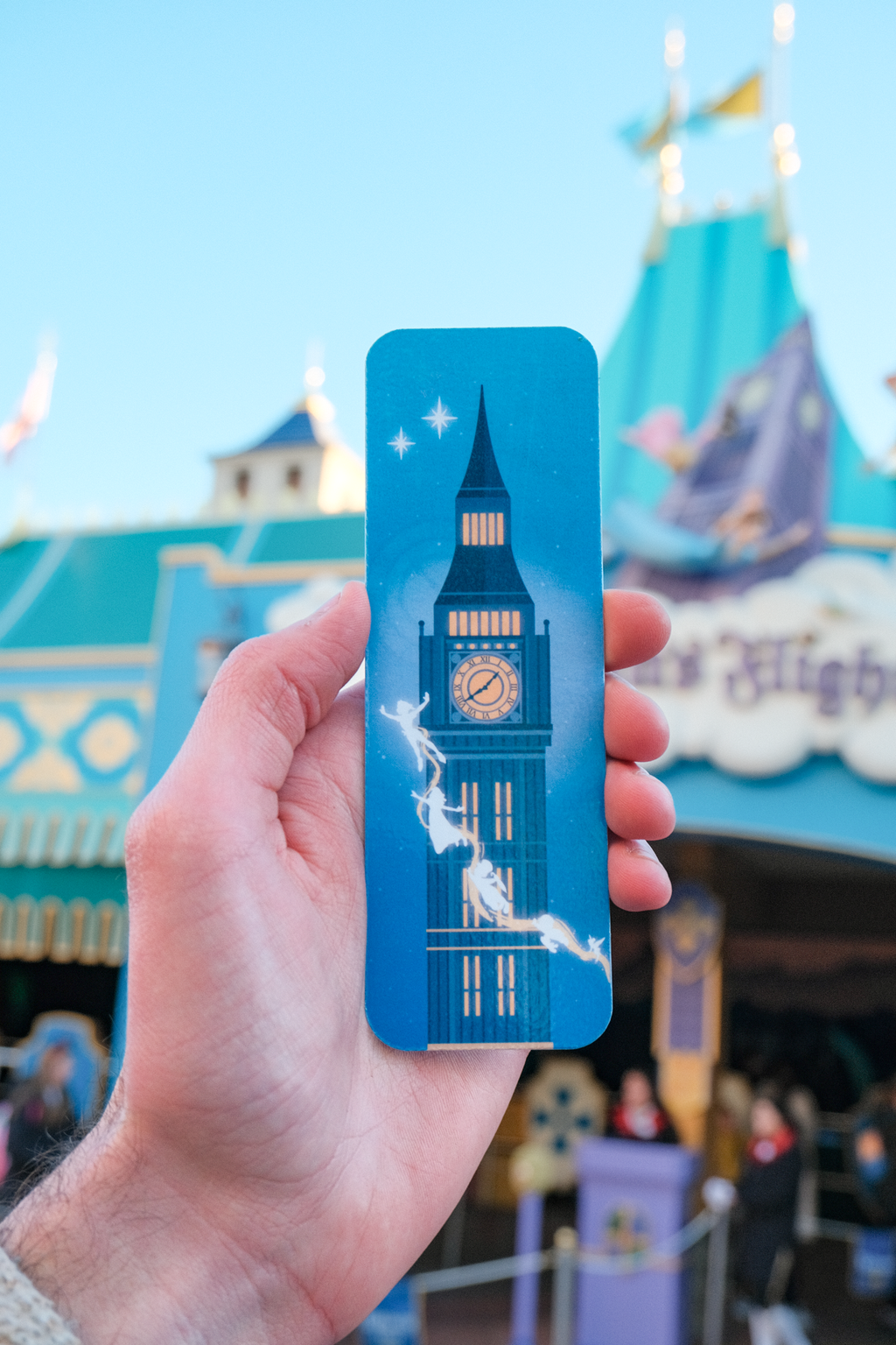 Peter Pan's Flight Bookmark