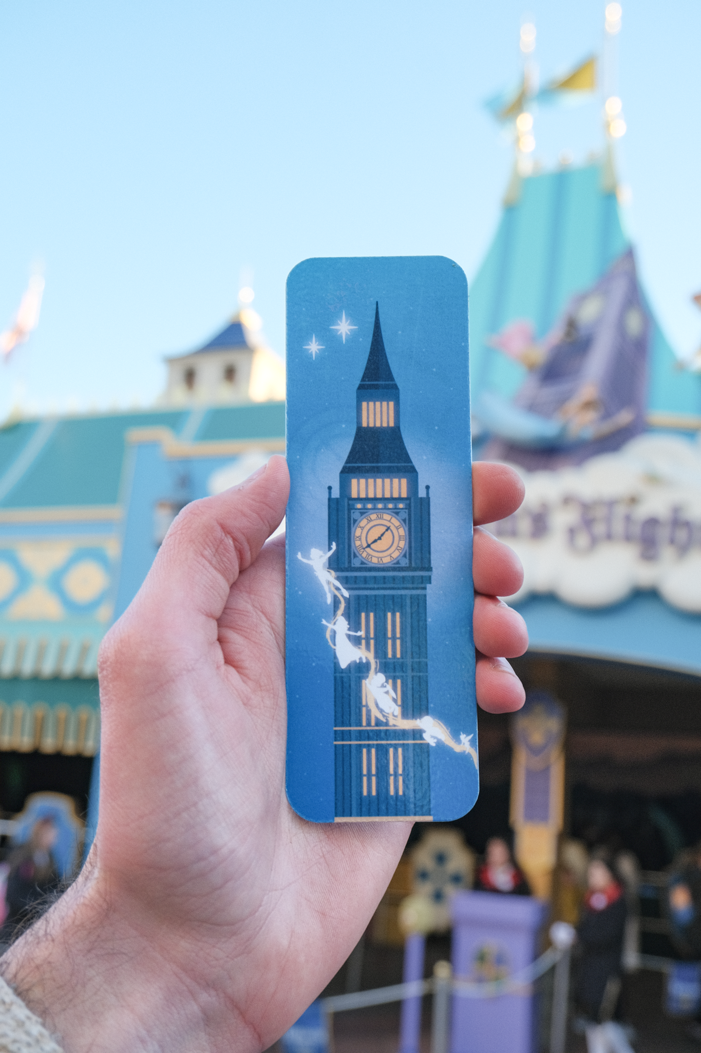 Peter Pan's Flight Bookmark