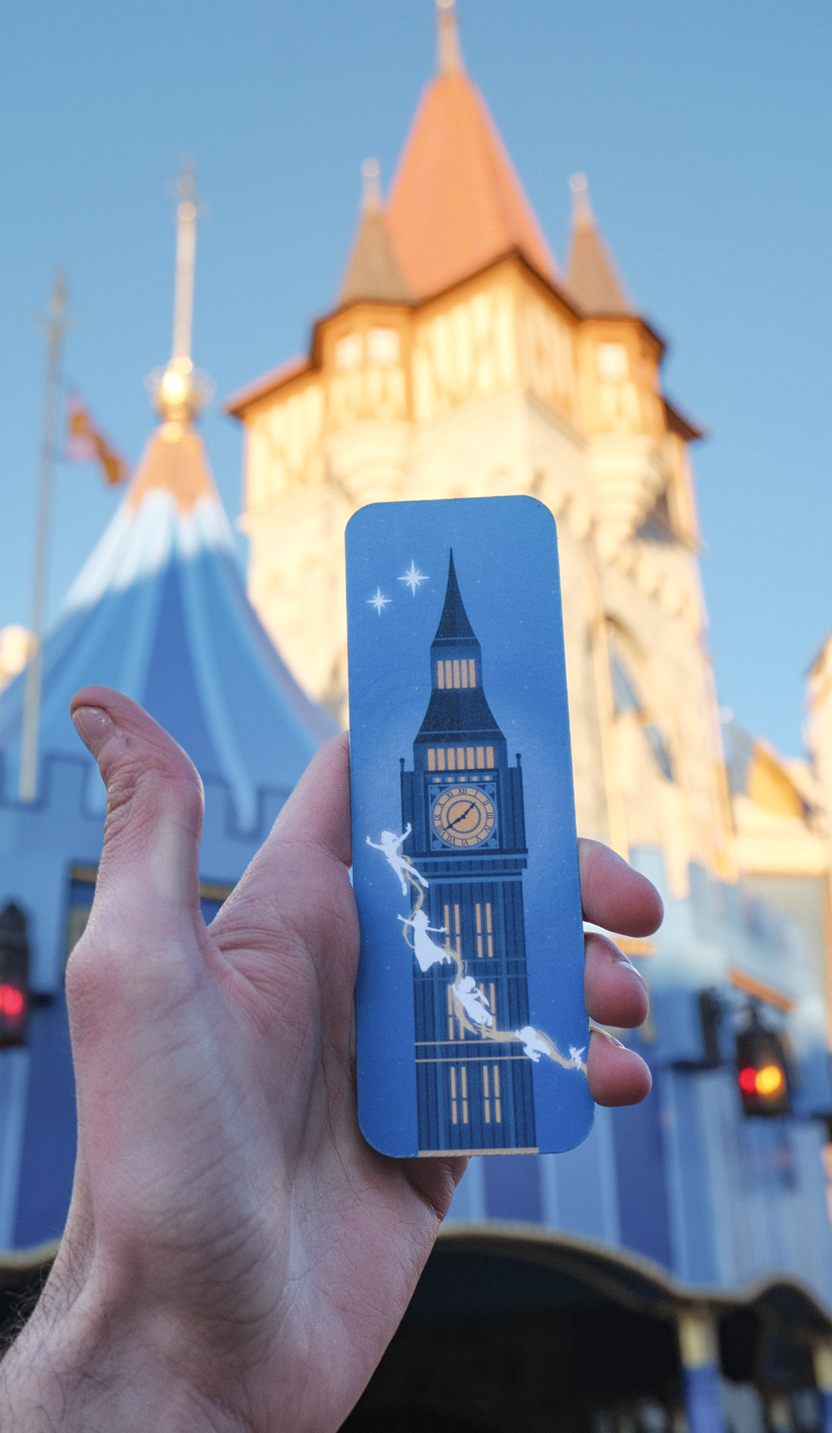 Peter Pan's Flight Bookmark