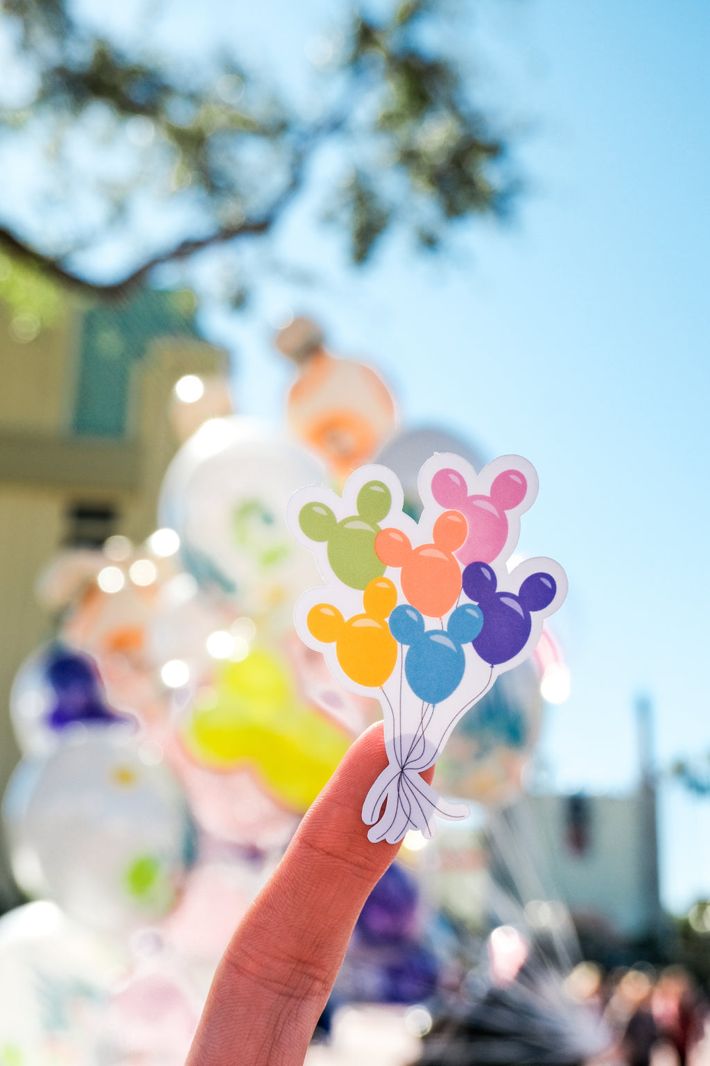 Mickey Balloon Sticker