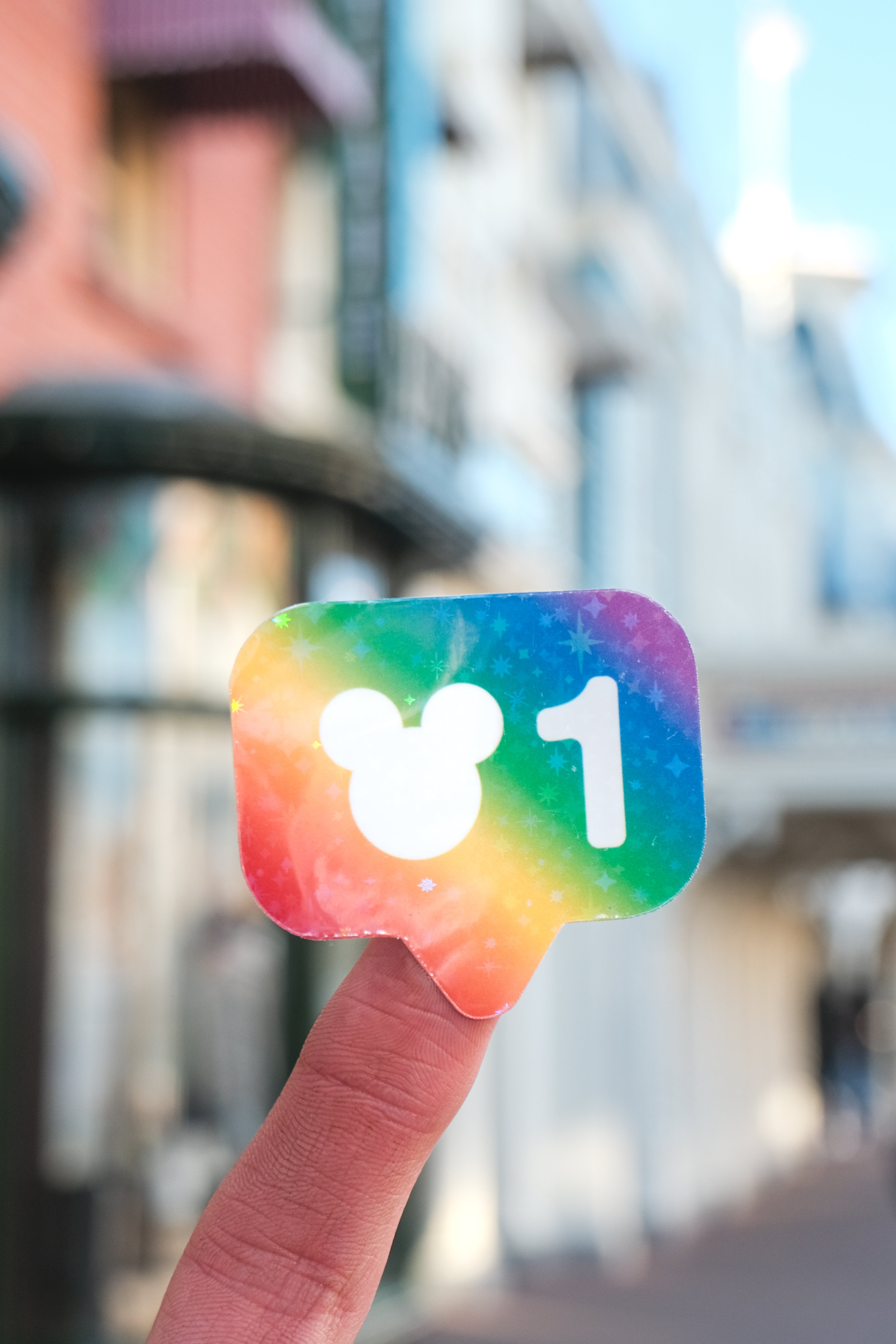 Magical Pride "Like" Sticker