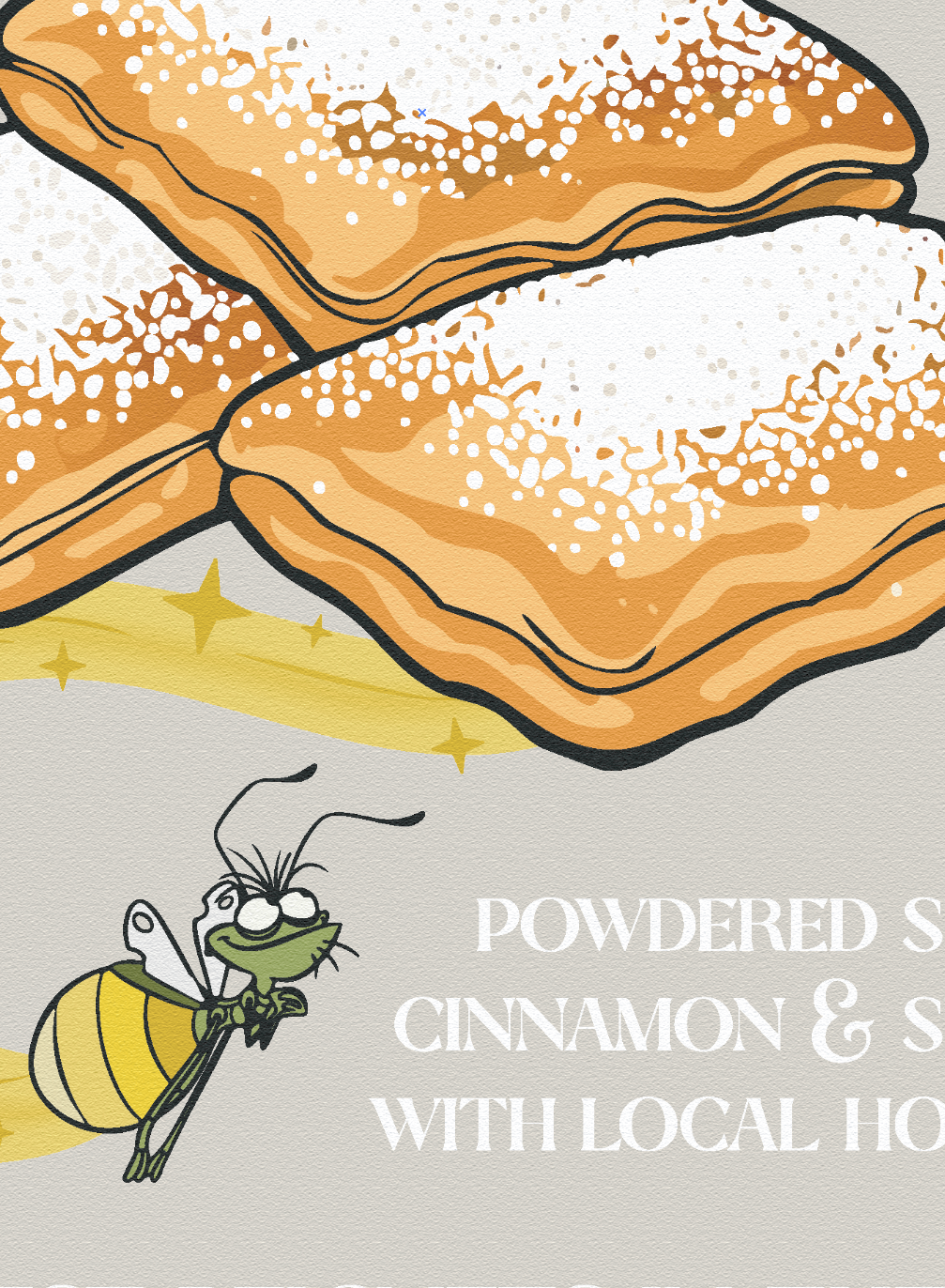 Tiana's Beignets, Digital Print
