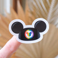 Magical Mouse Ears Pride Sticker