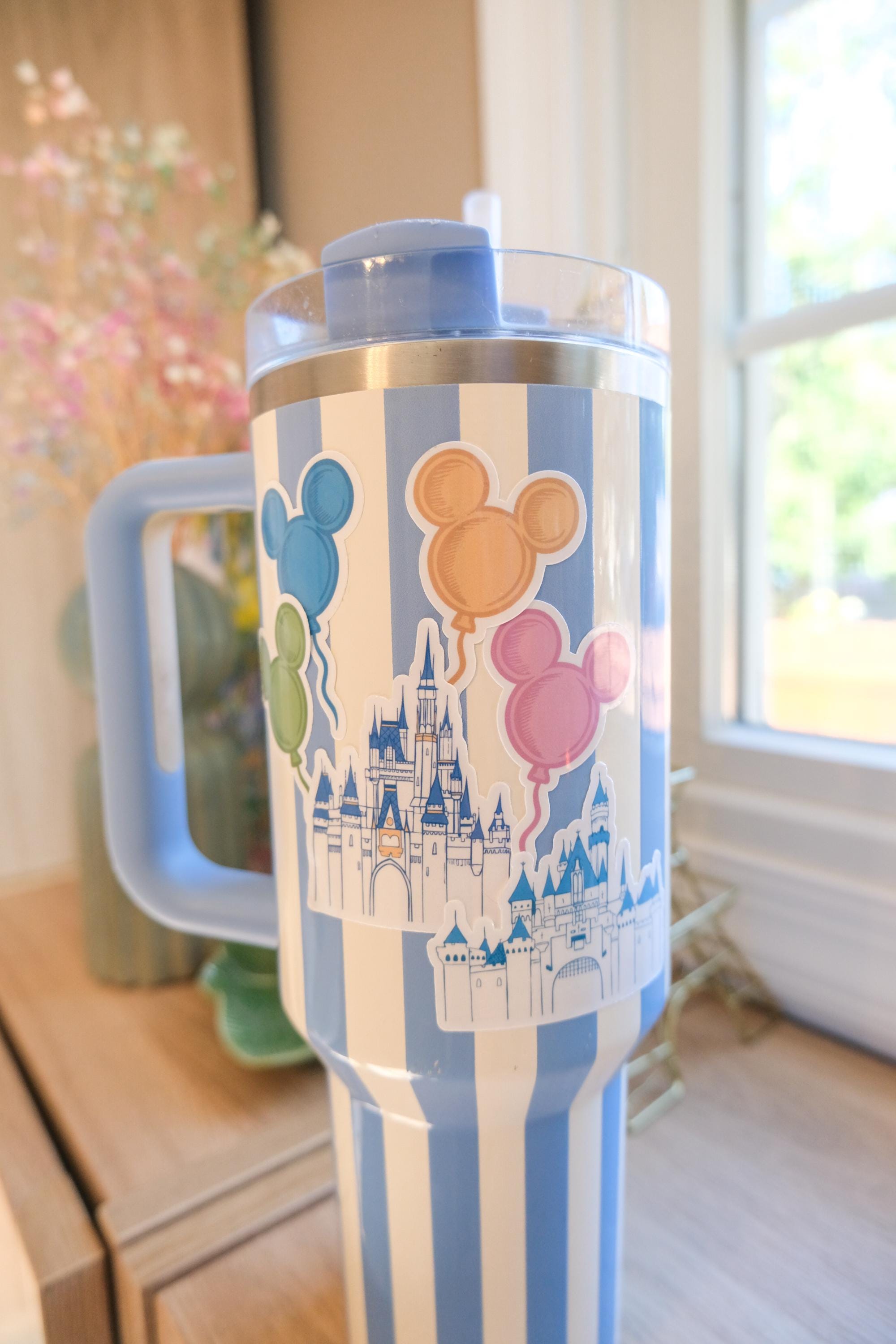 Sketchbook Mickey Balloon Stickers
