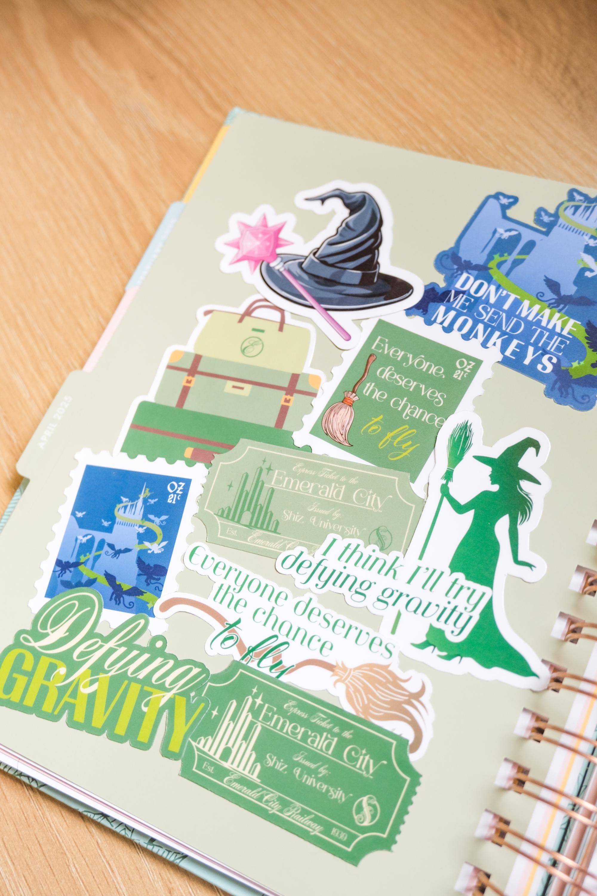 Wizard Arrives Stamp Sticker