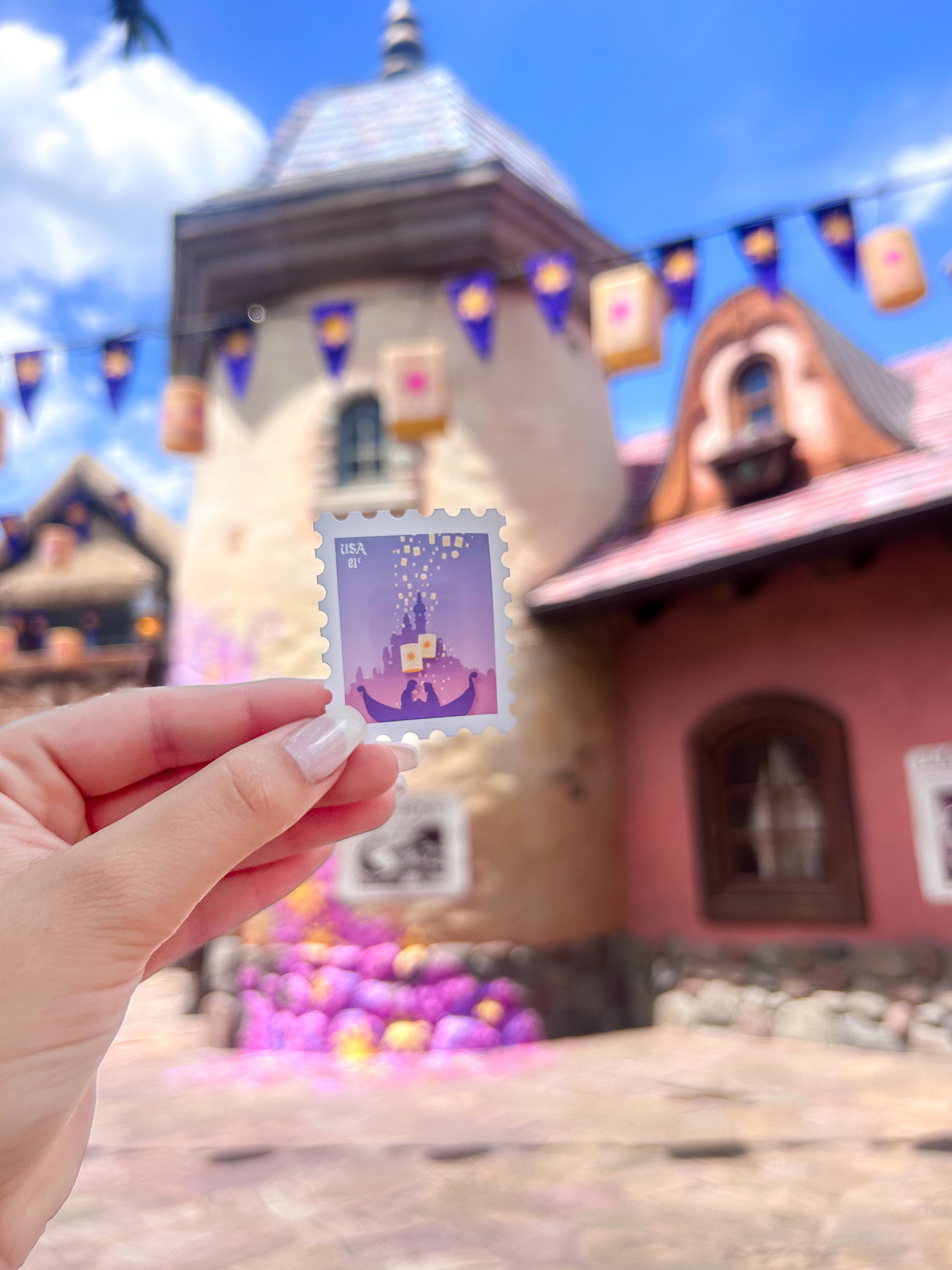 Lost Princess Stamp Sticker