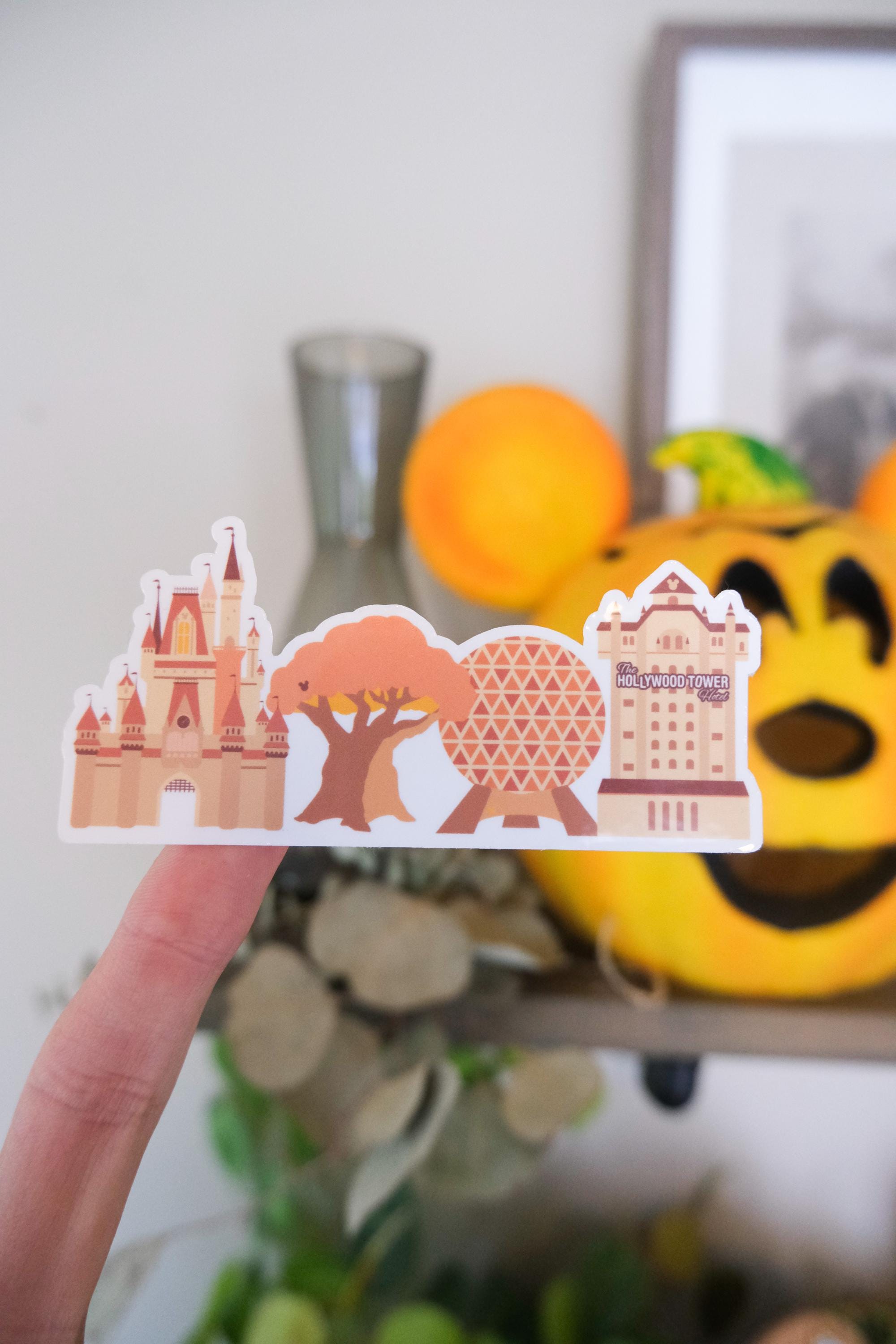 Fall + Spooky Park Hopper Stickers