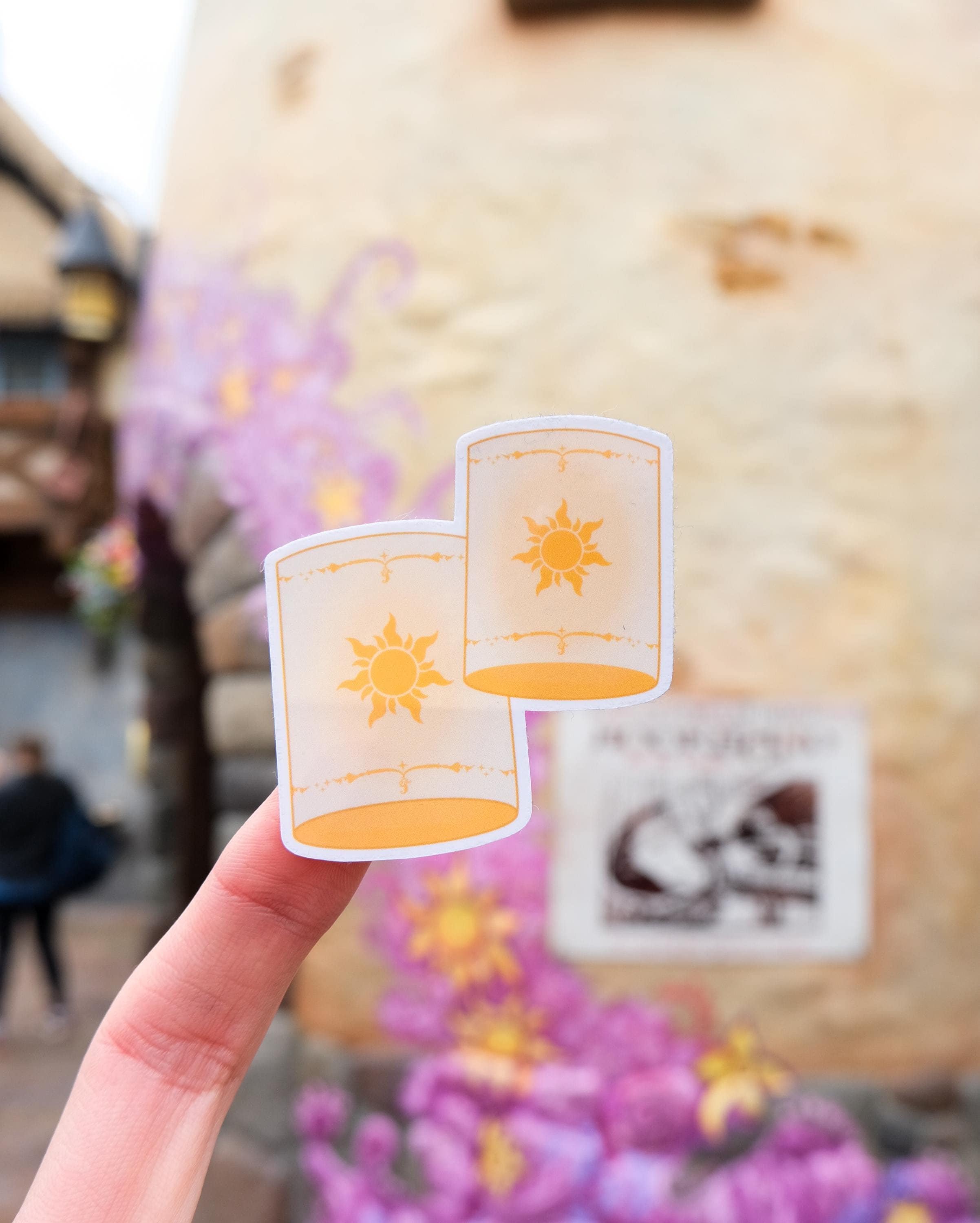 Floating Lantern Lost Princess Sticker