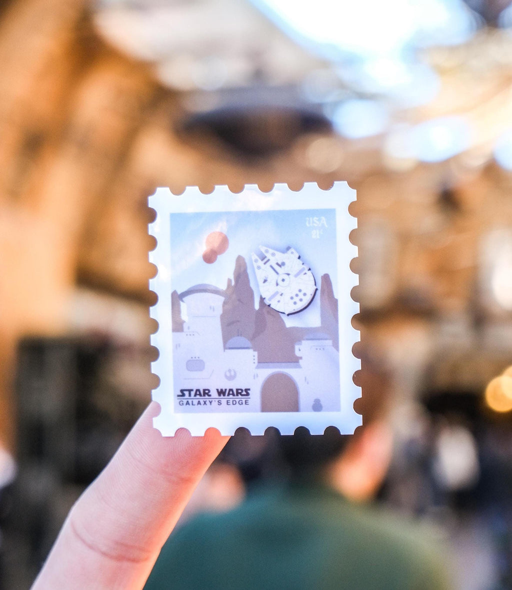 Star Wars Galaxy's Edge Stamp Sticker