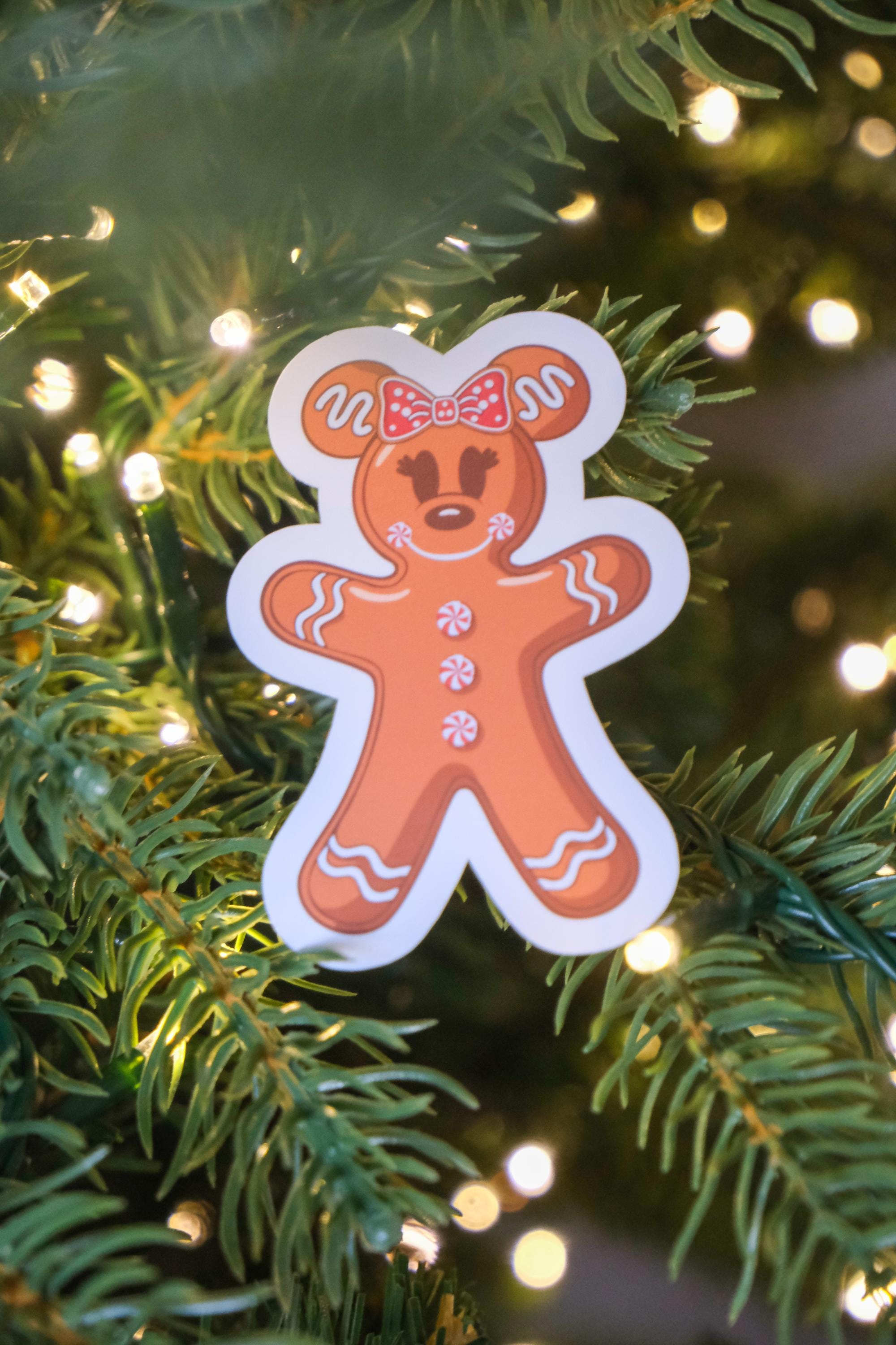 Gingerbread Mickey Sticker Collection