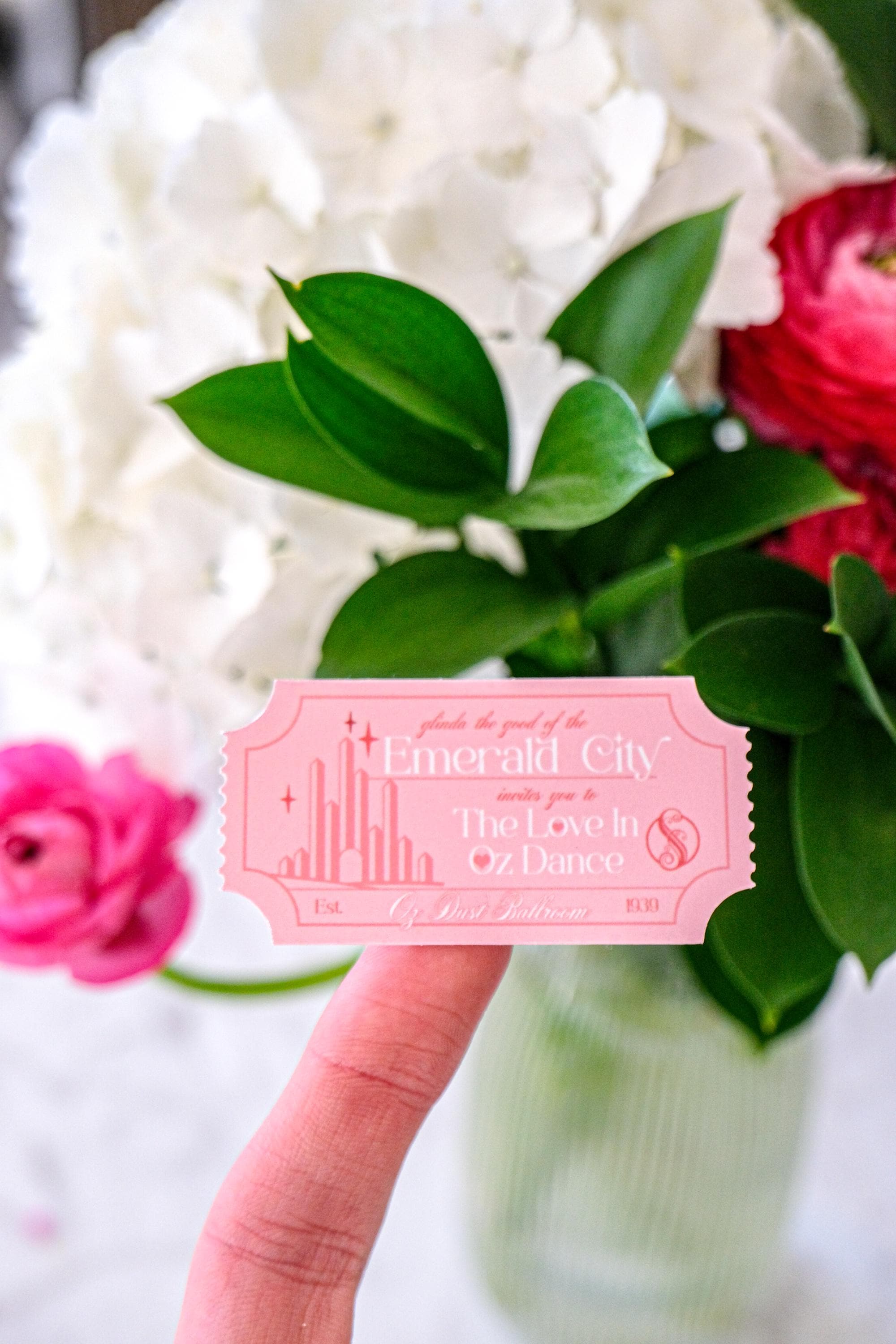 Emerald City Express Ticket Stickers