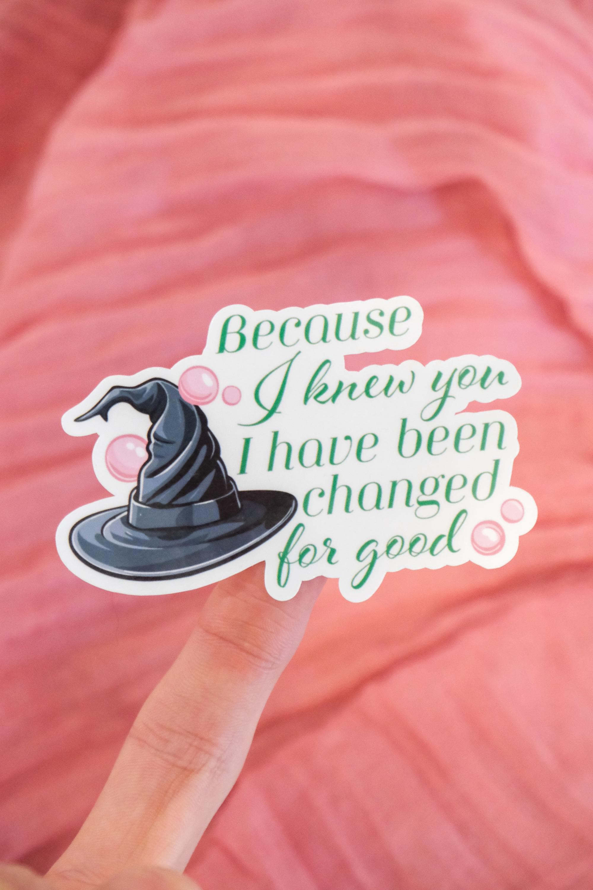 Changed For Good Sticker