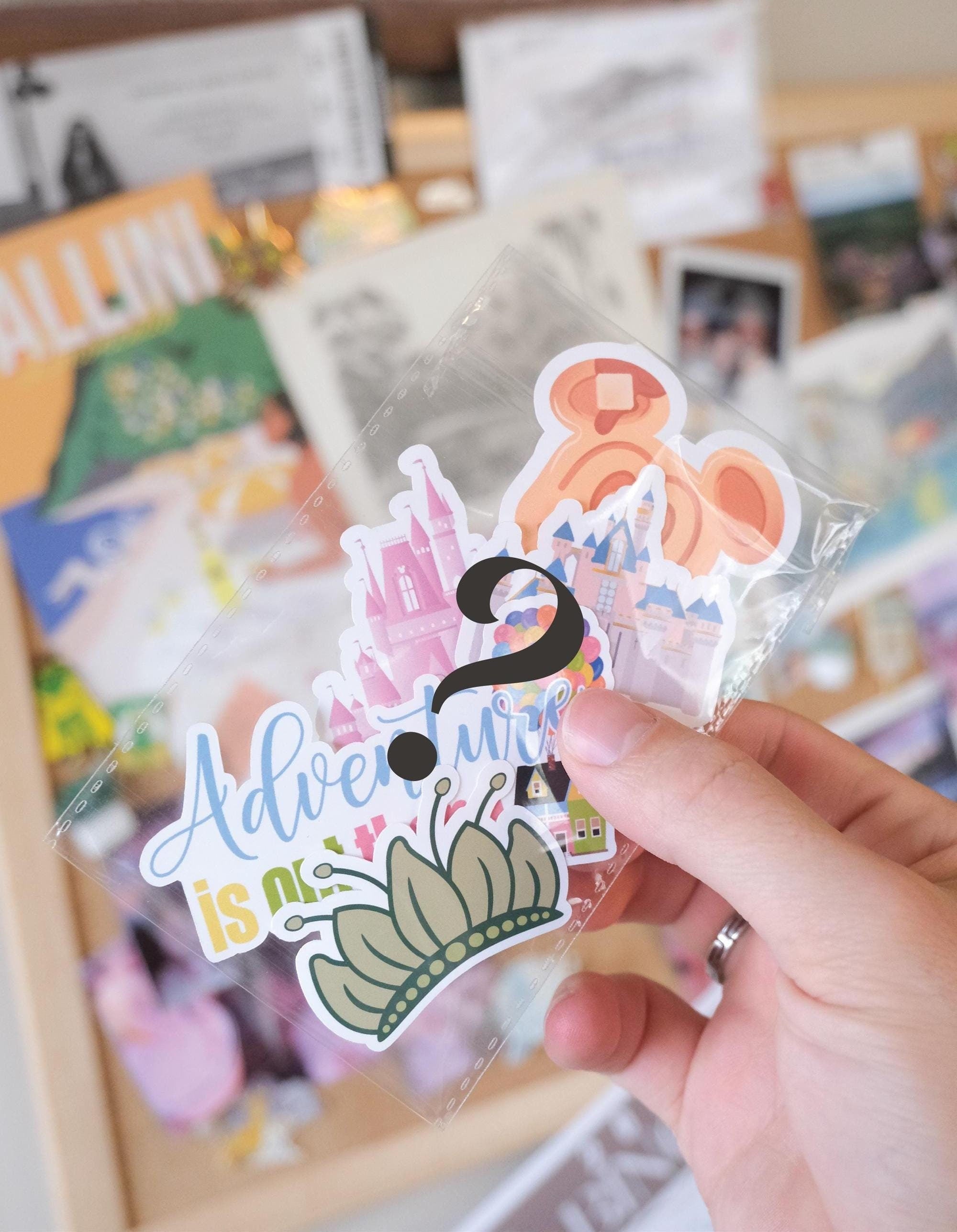 Mystery Sticker Blind Bag, 5+ Waterproof Matte Stickers