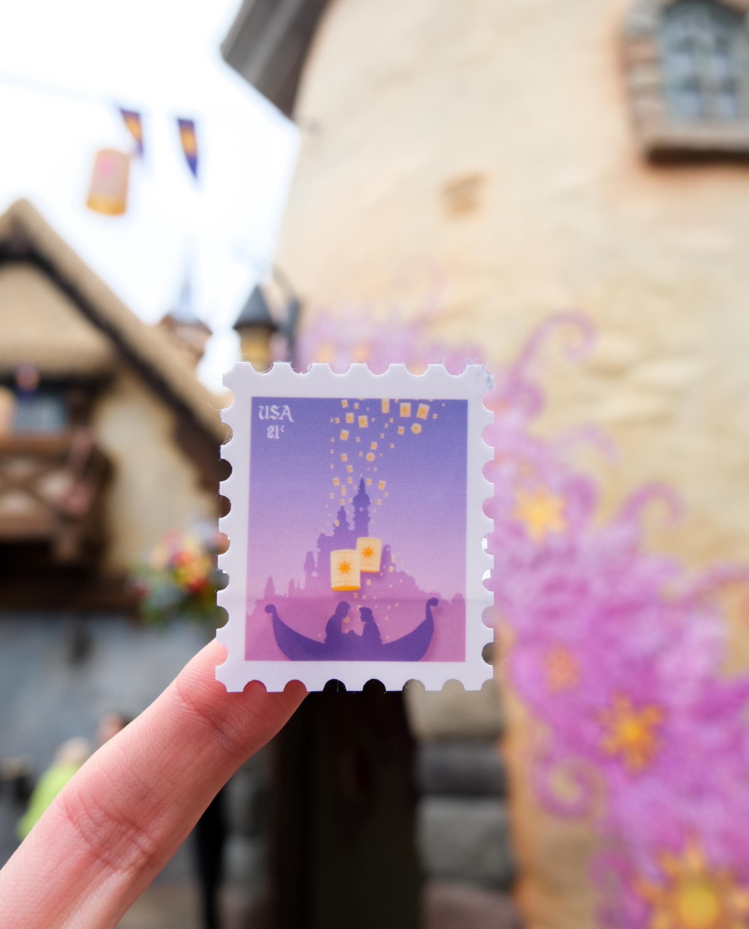 Lost Princess Stamp Sticker
