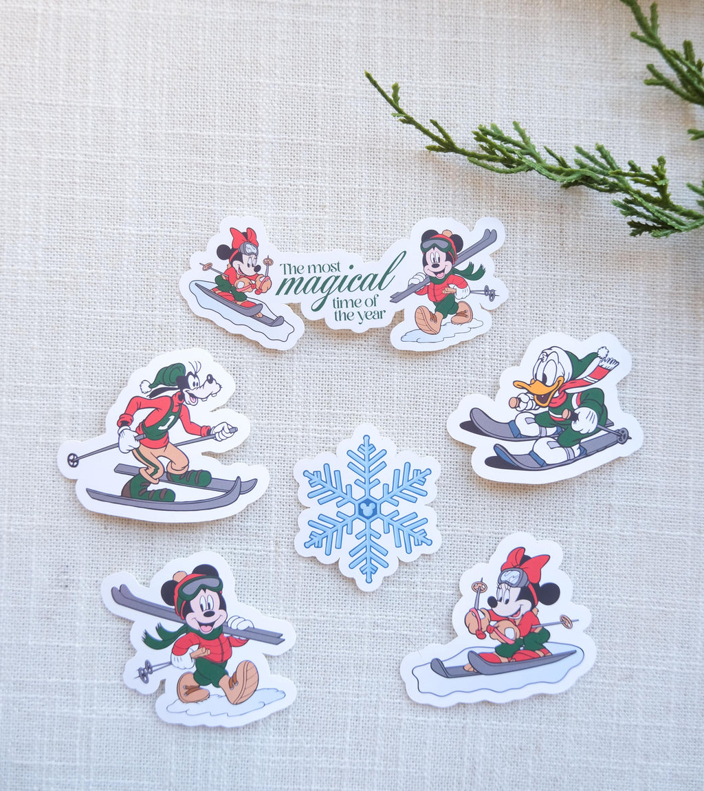 Mickey & Friends Alpine Adventure Sticker Collection