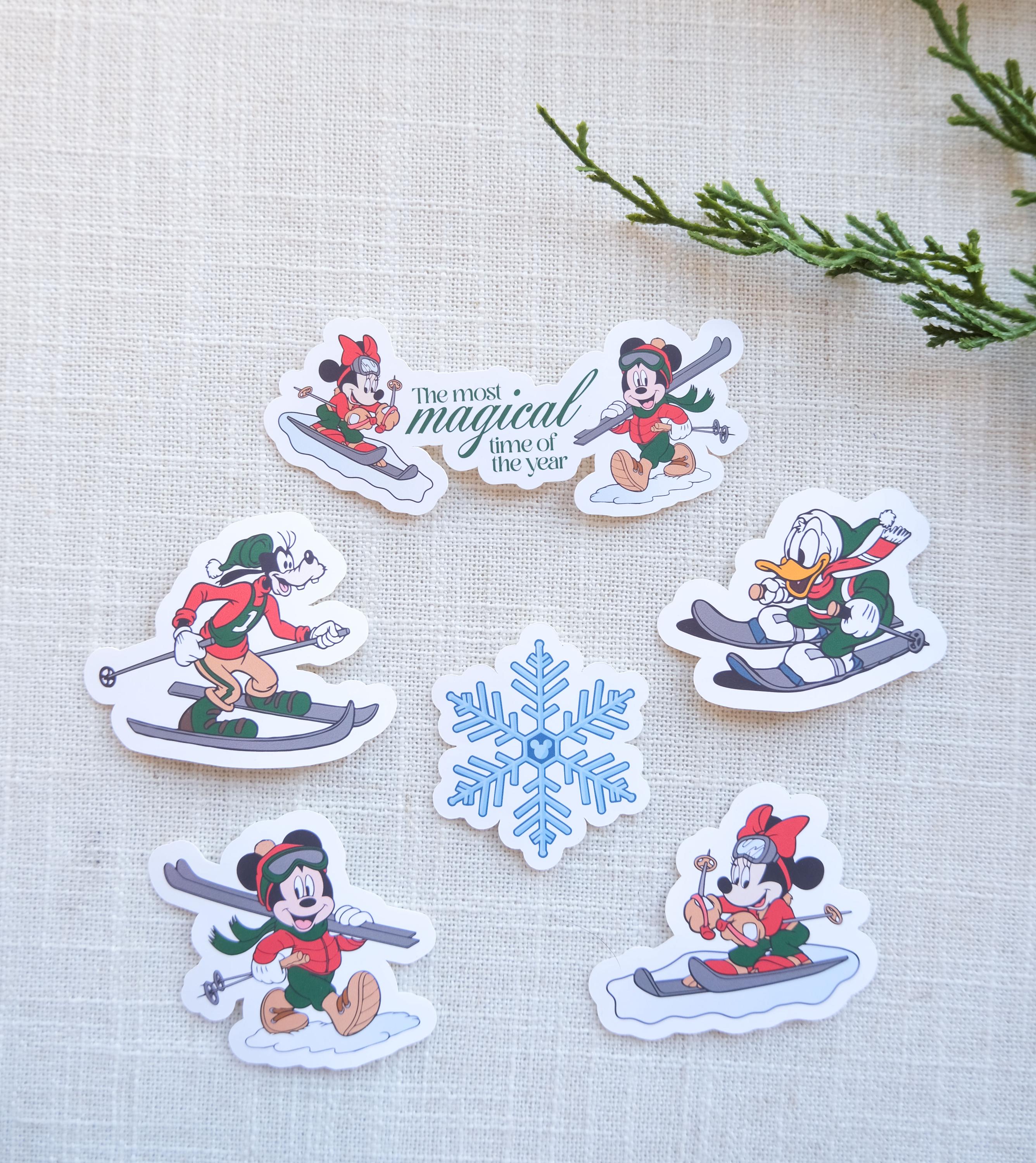 Mickey & Friends Alpine Adventure Sticker Collection