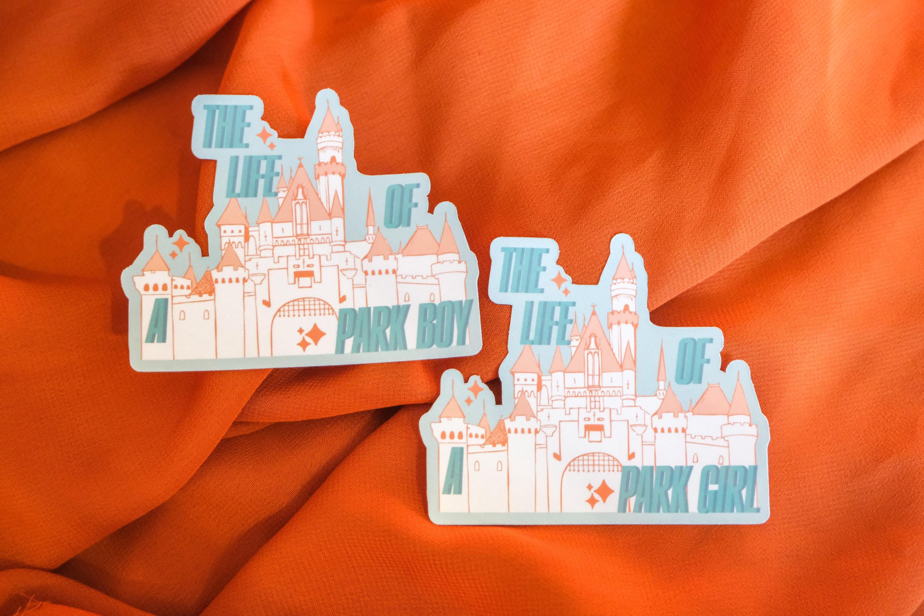 Life of A Park Girl / Boy Castle Sticker