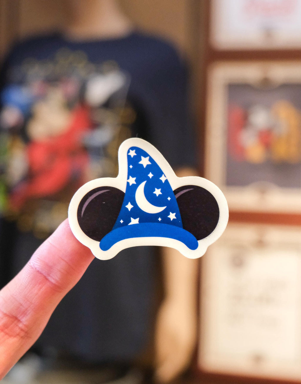 Sorcerer Mickey Hat Sticker