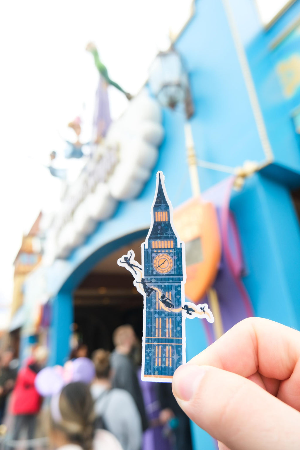 Peter Pan’s Flight over Big Ben Sticker
