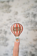 Wizard's Hot Air Balloon Sticker