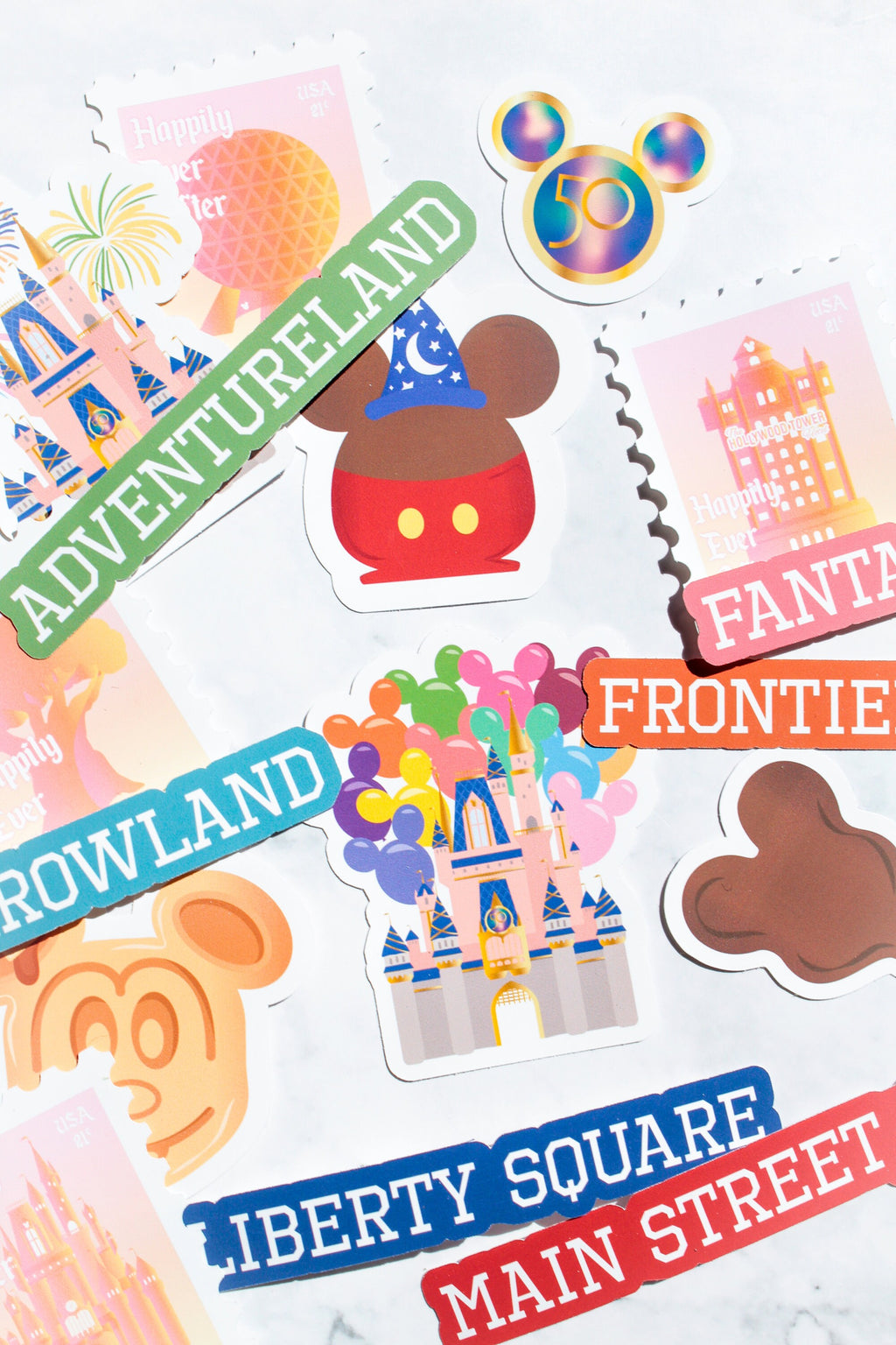 Magical Park Snacks Inspired Stickers