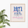 1971 Opening Day Castle, Digital Print
