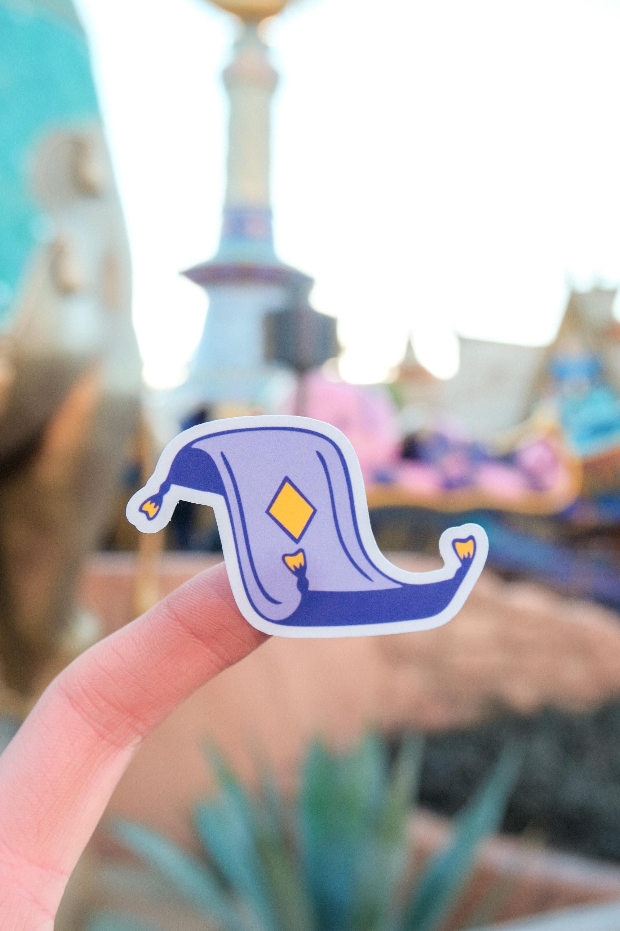 Flying Magic Carpet Sticker