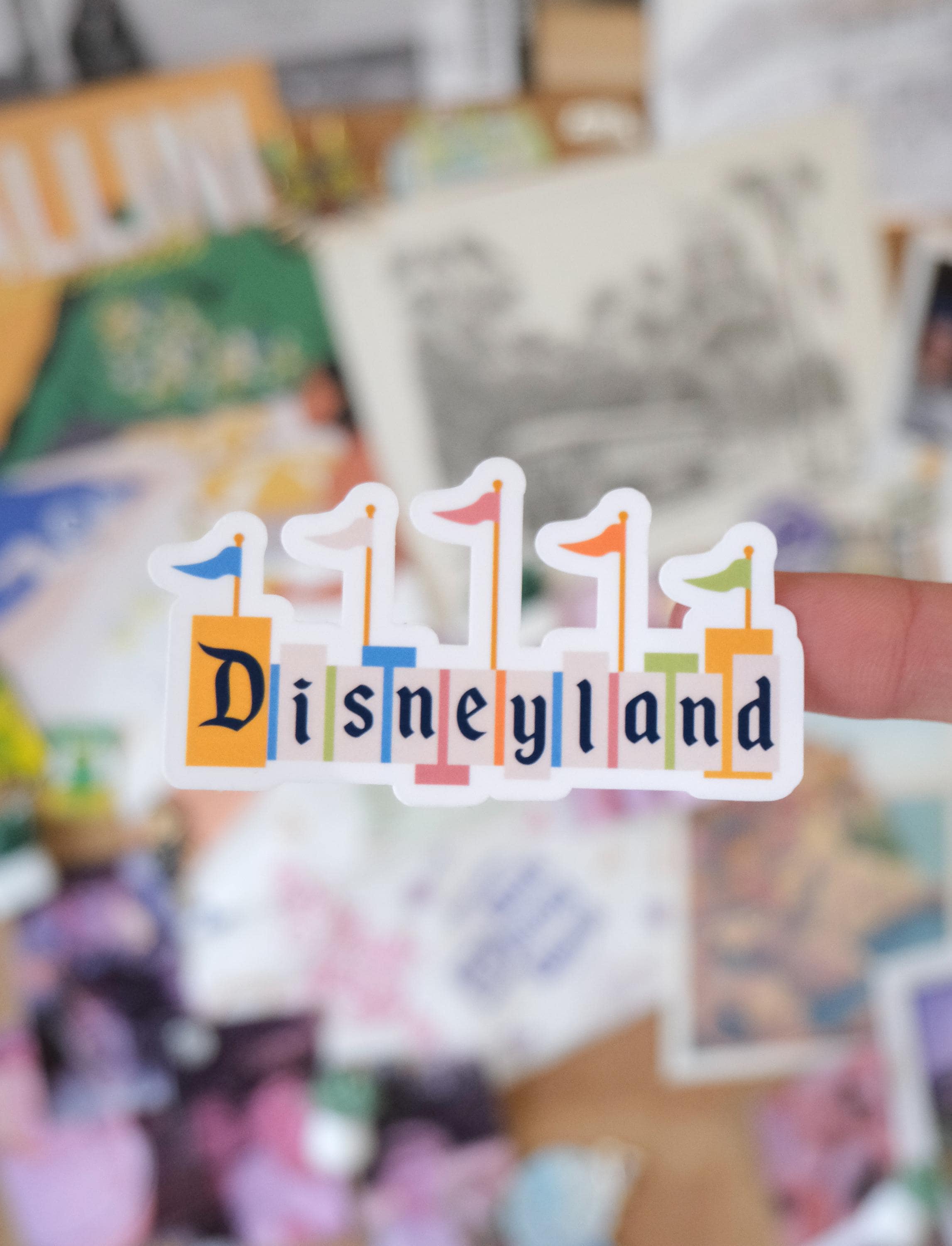 Classic Disneyland Stickers