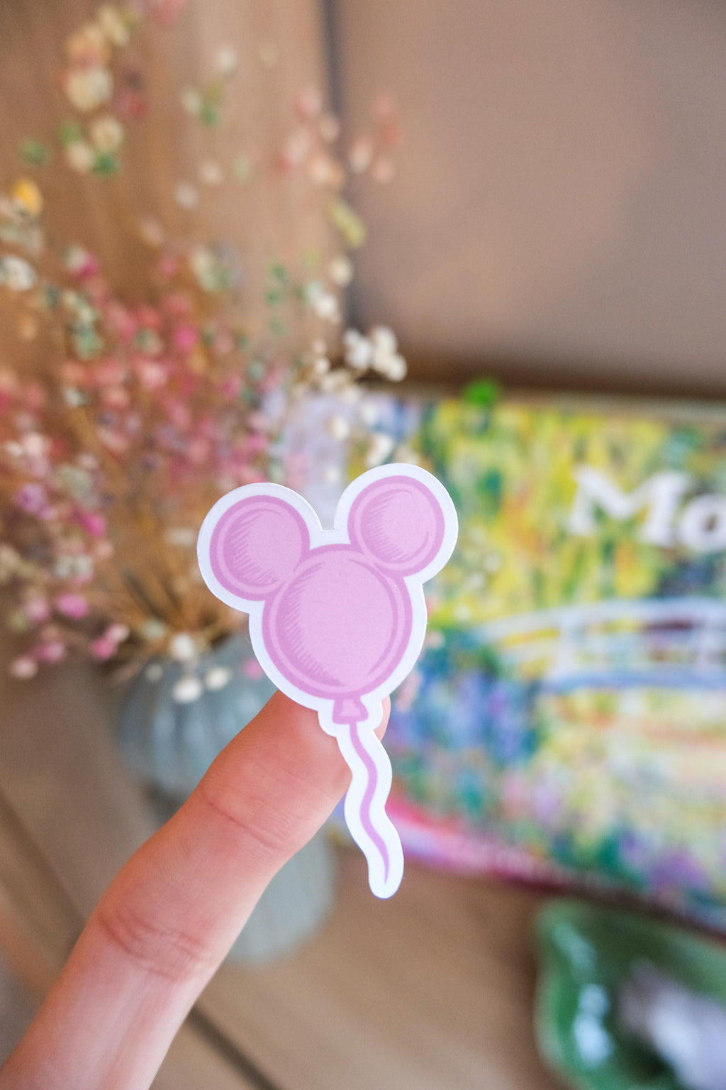 Sketchbook Mickey Balloon Stickers