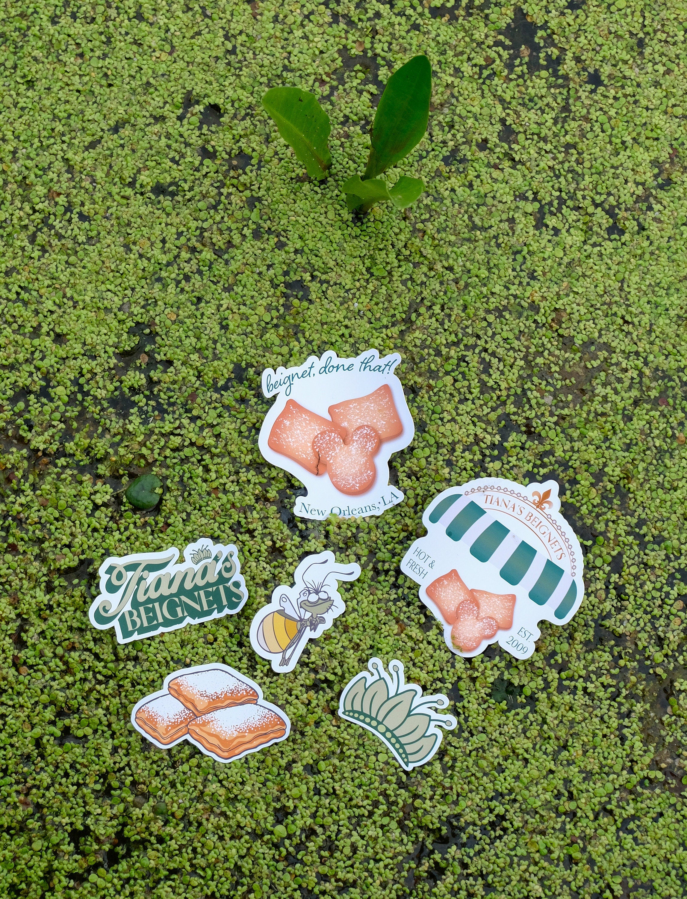 Tiana's Bayou Stickers