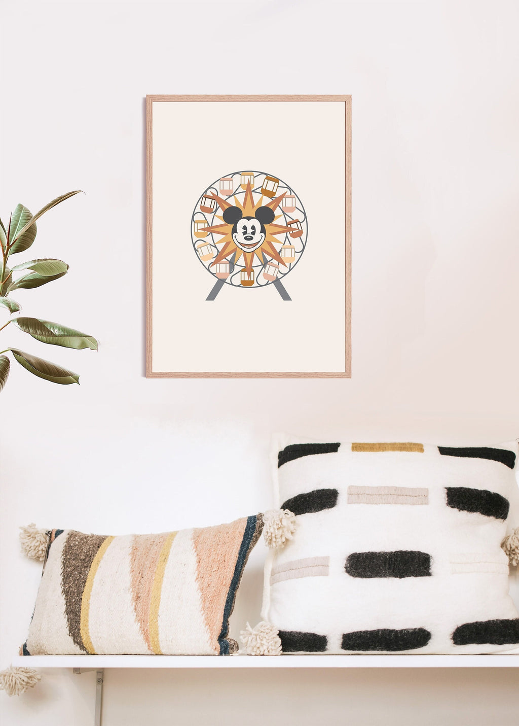 Boho Fun Wheel, California Adventure, Digital Print