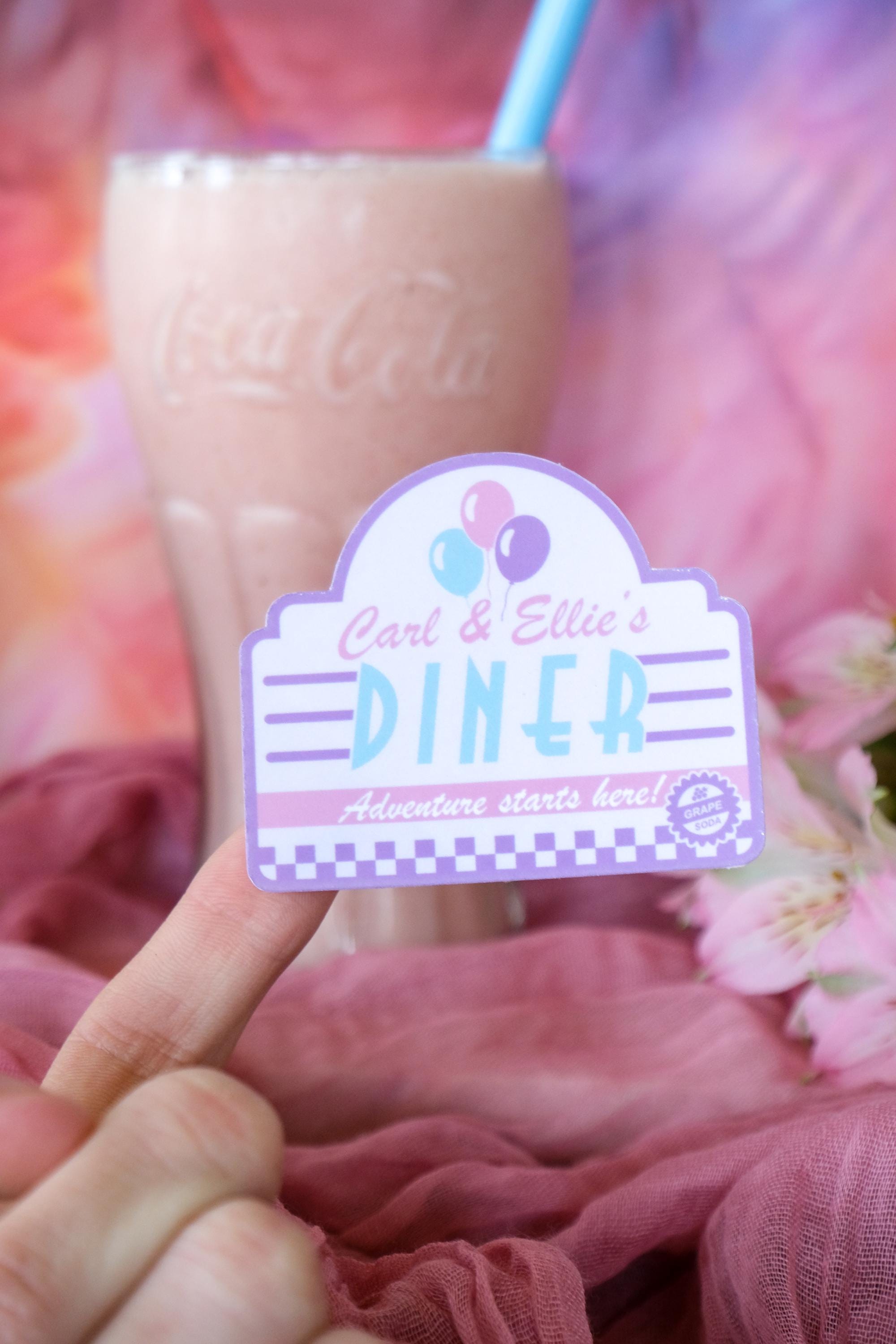 Carl & Ellie’s Diner Sticker