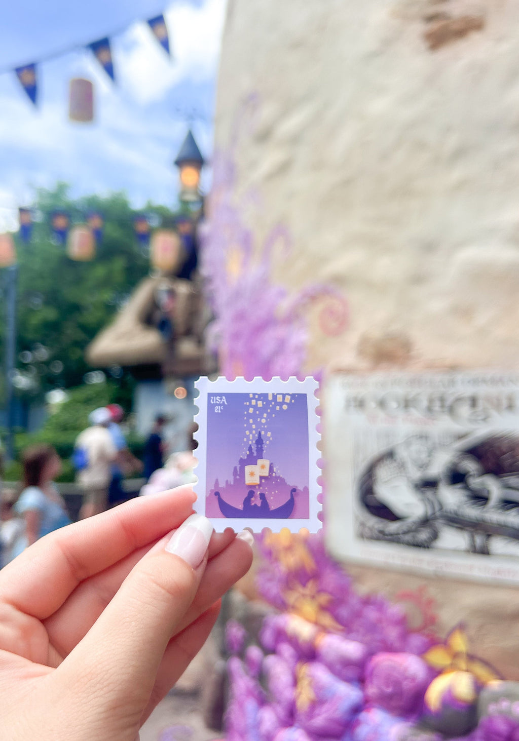Lost Princess Stamp Sticker