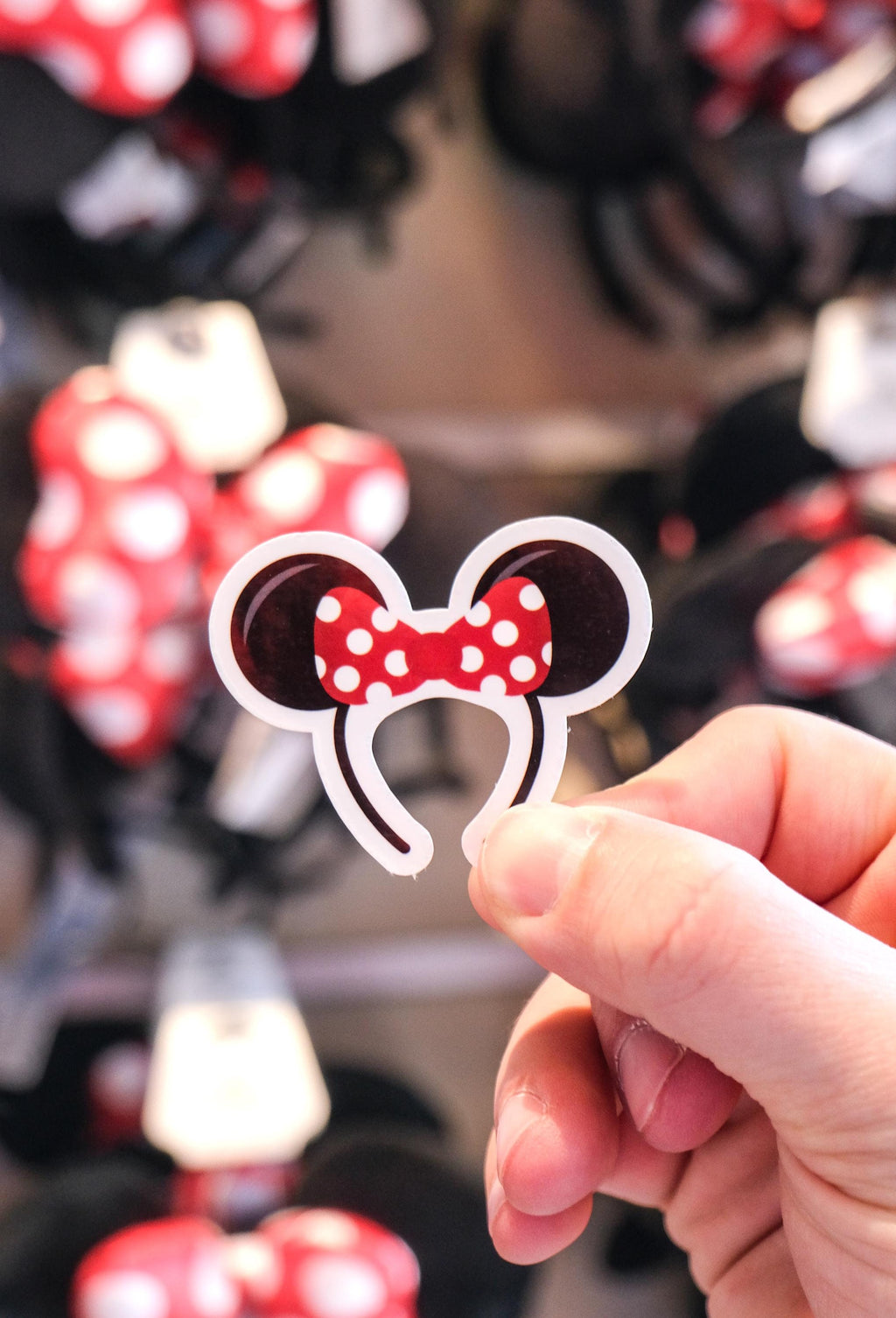 Classic Minnie Mouse Headband Sticker