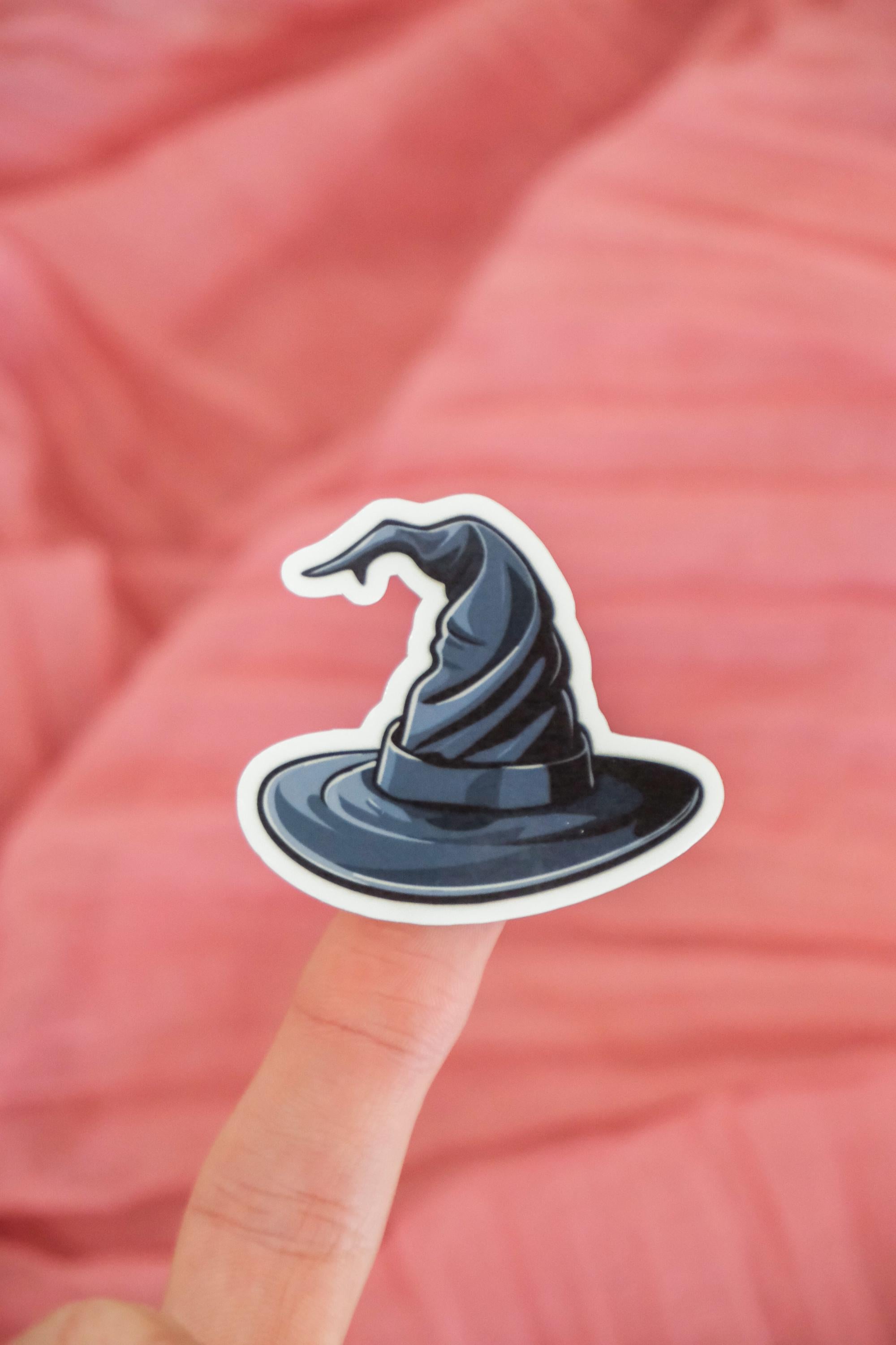 Witches Hat + Wand Sticker