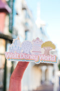 Vintage Walt Disney World Park Hopper Sticker