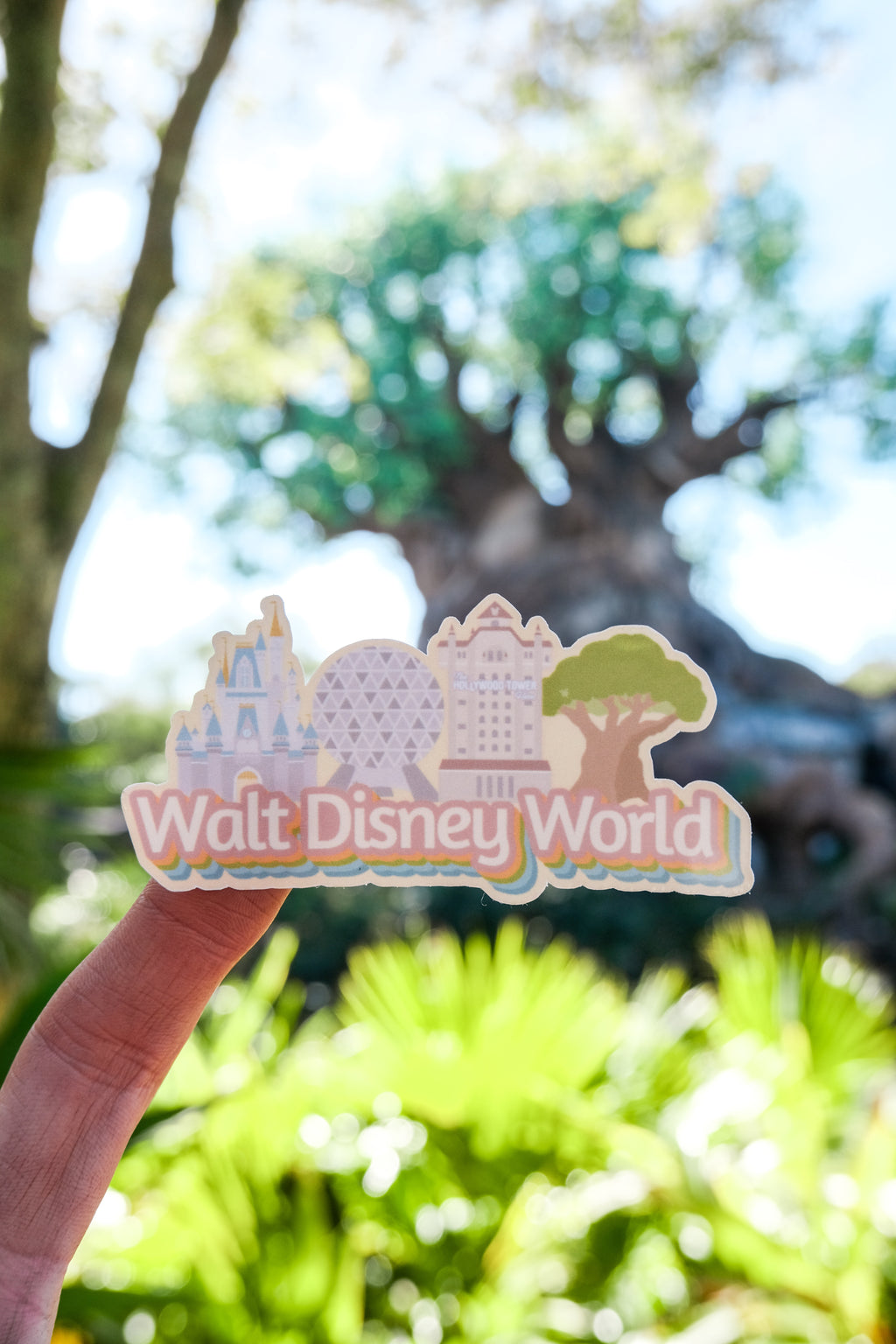 Vintage Walt Disney World Park Hopper Sticker