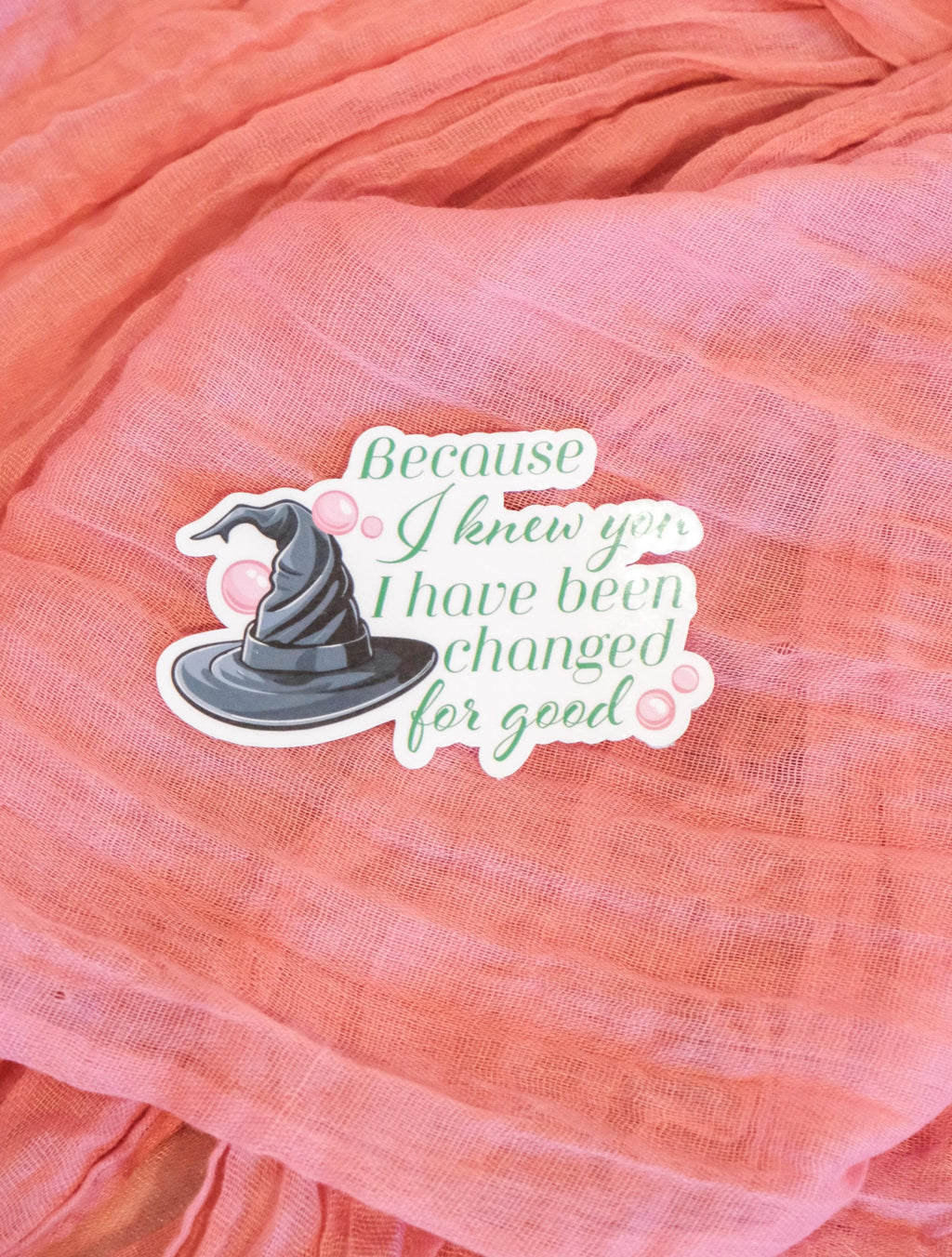 Changed For Good Sticker