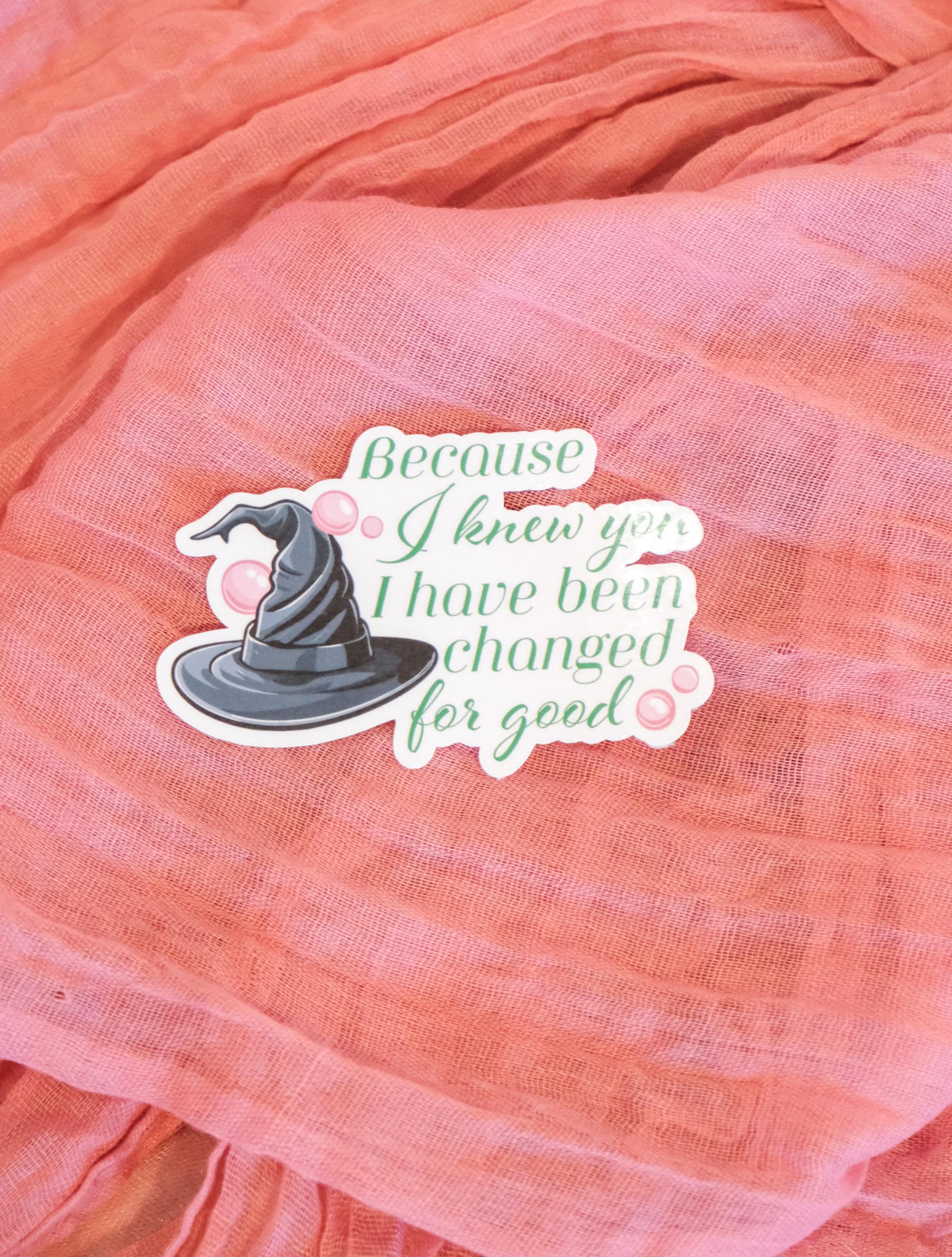 Changed For Good Sticker