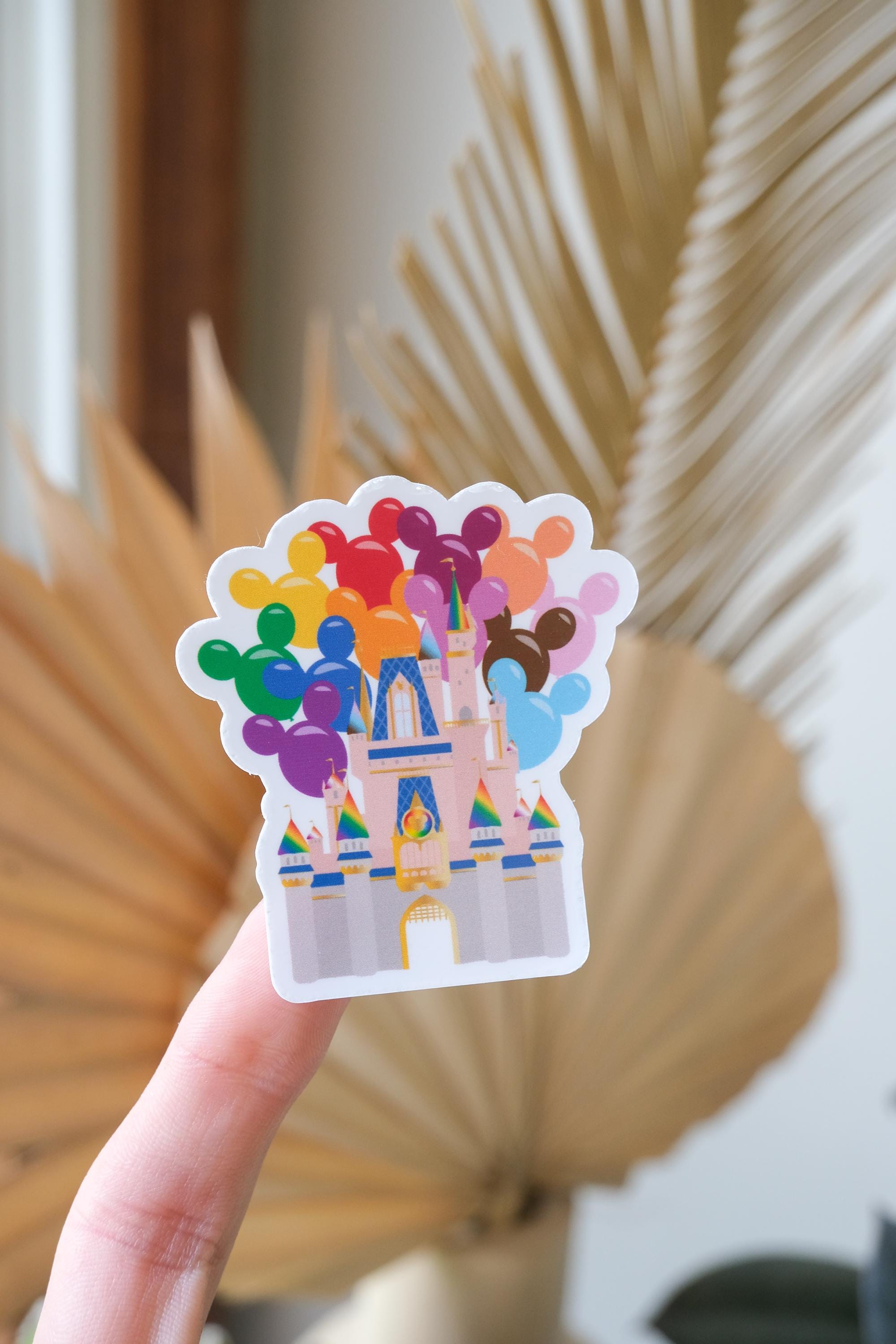 Pride Over the Castle, Disney World Sticker