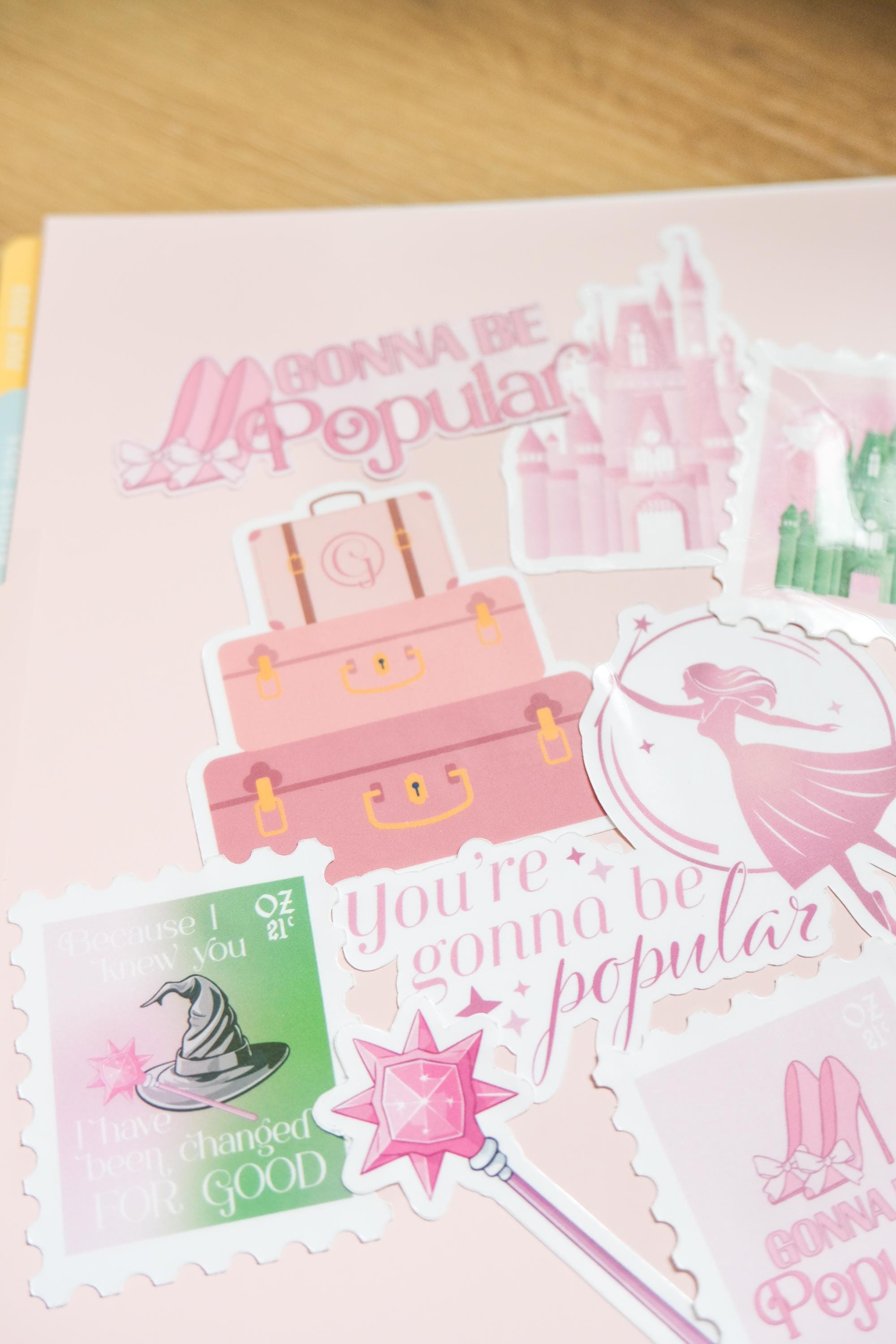 Emerald City Express Ticket Stickers