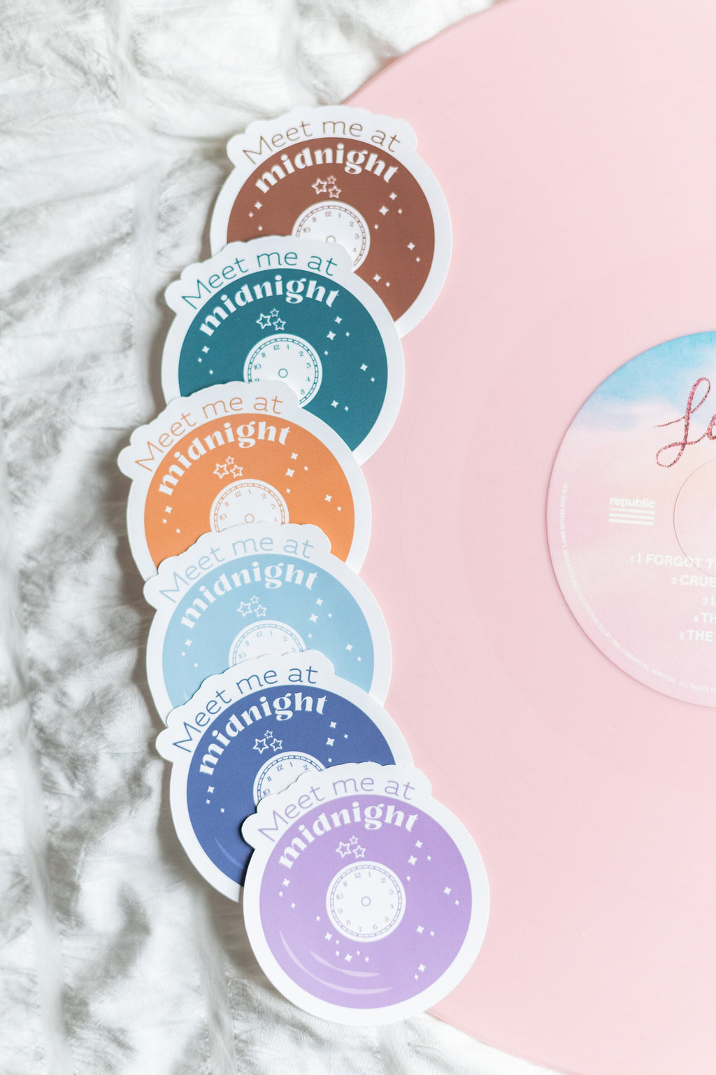 Meet Me at Midnight Taylor Swift Vinyl Sticker
