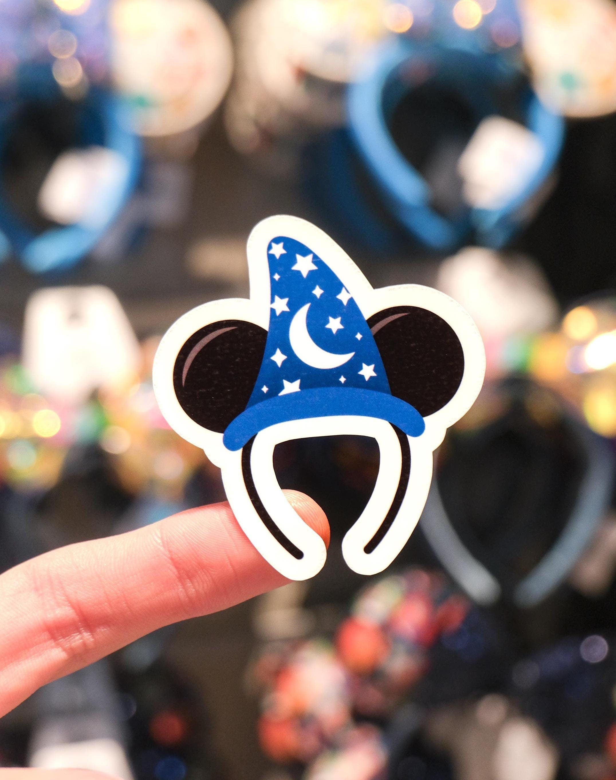 Sorcerer Mickey Headband Sticker