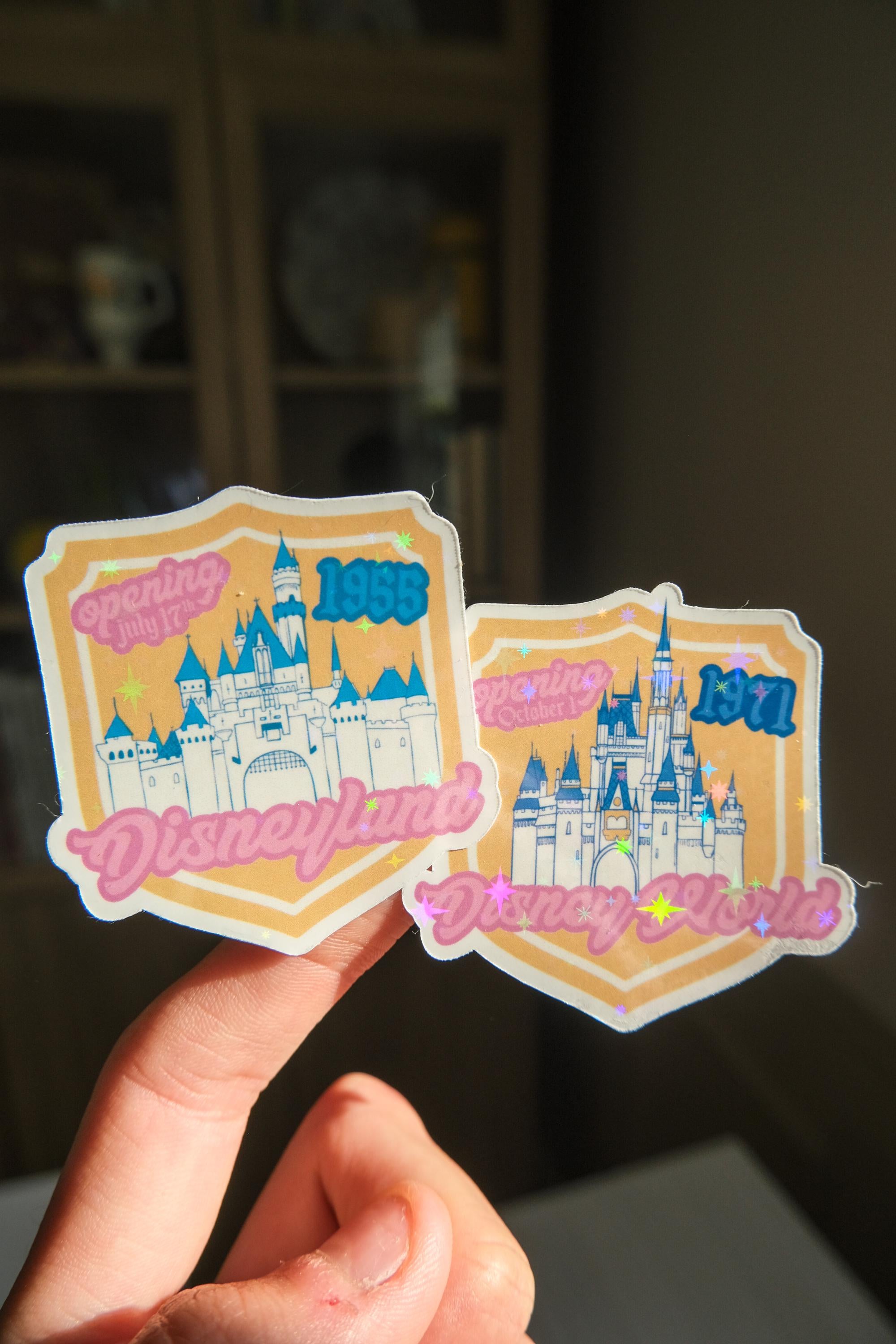 Castle Crest Stickers