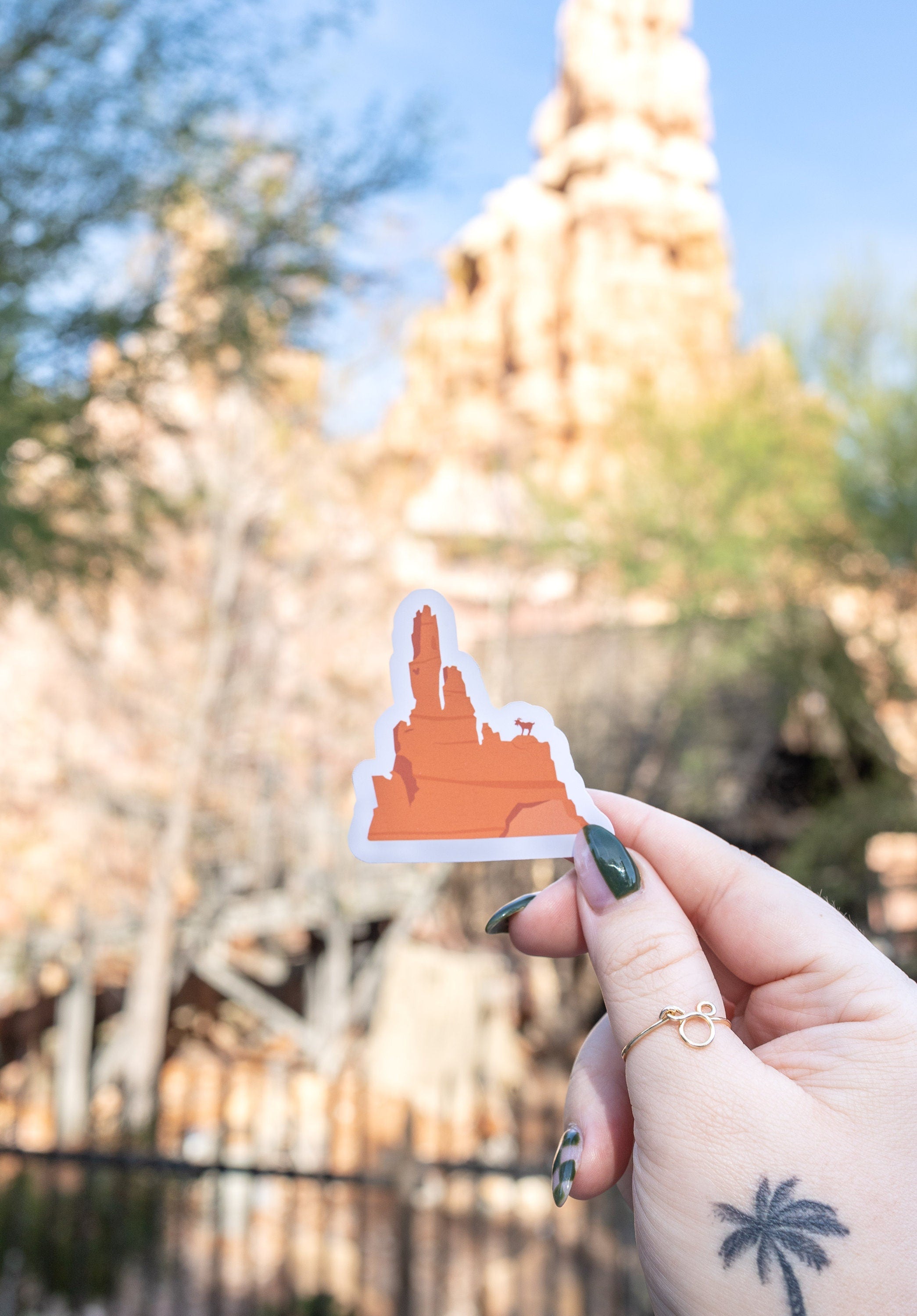 The Mountains Stickers