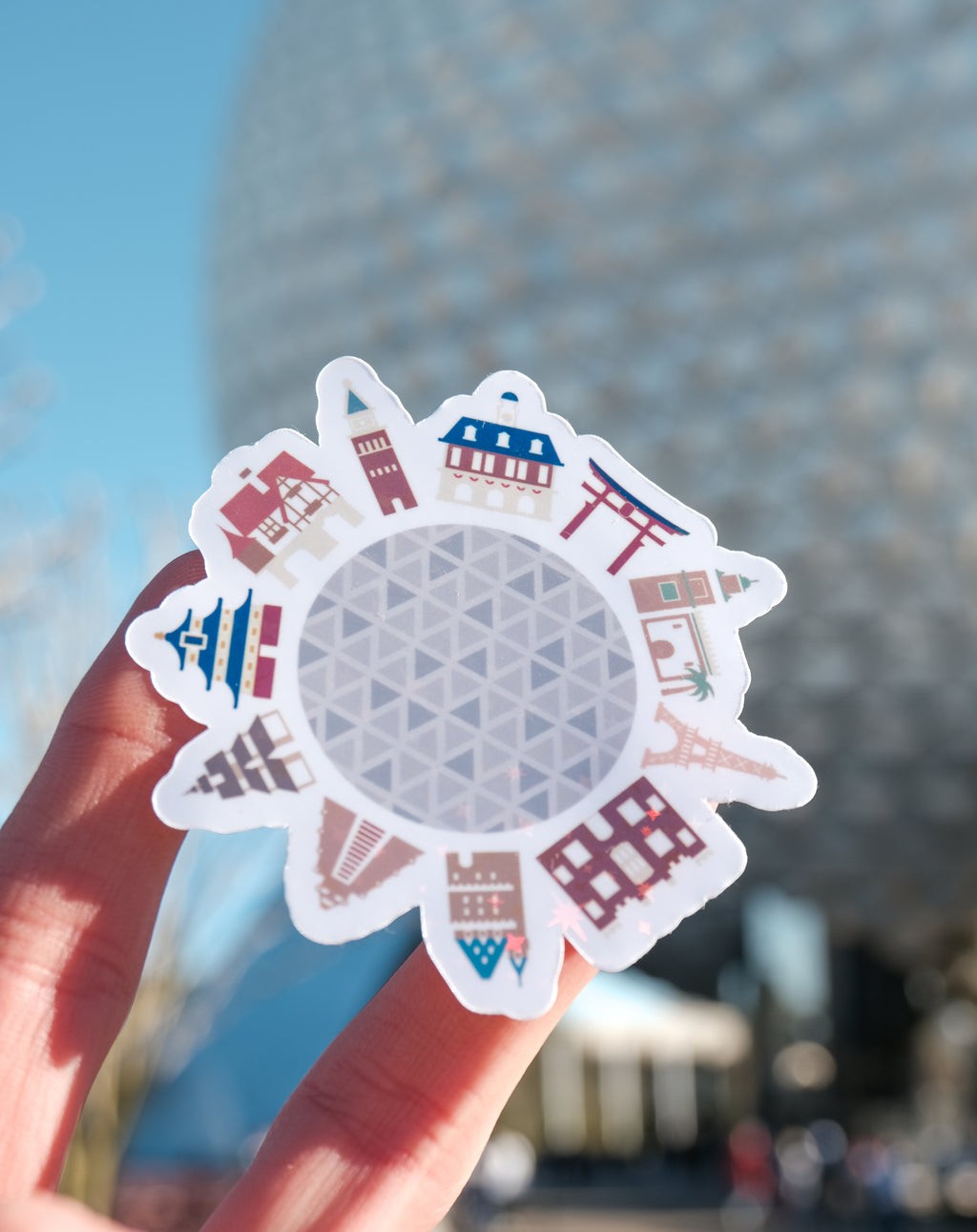 Epcot, World Showcase Stickers